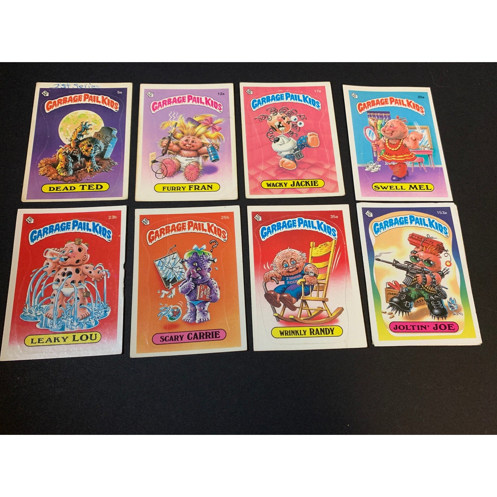 1985 Garbage Pail Kids Series 1 MashUp in Various Conditions
