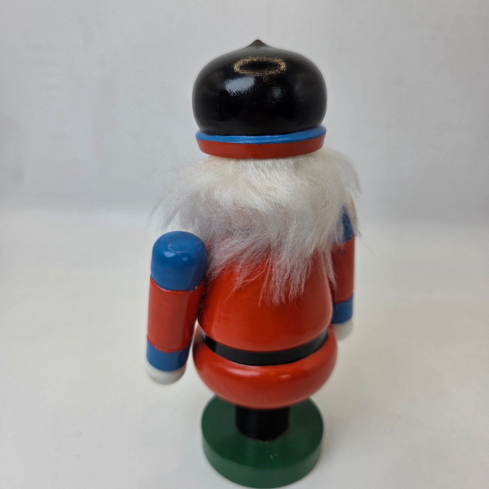 Vintage German Räucherfigur Wooden Incense Smoker Soldier with Pipe 6"