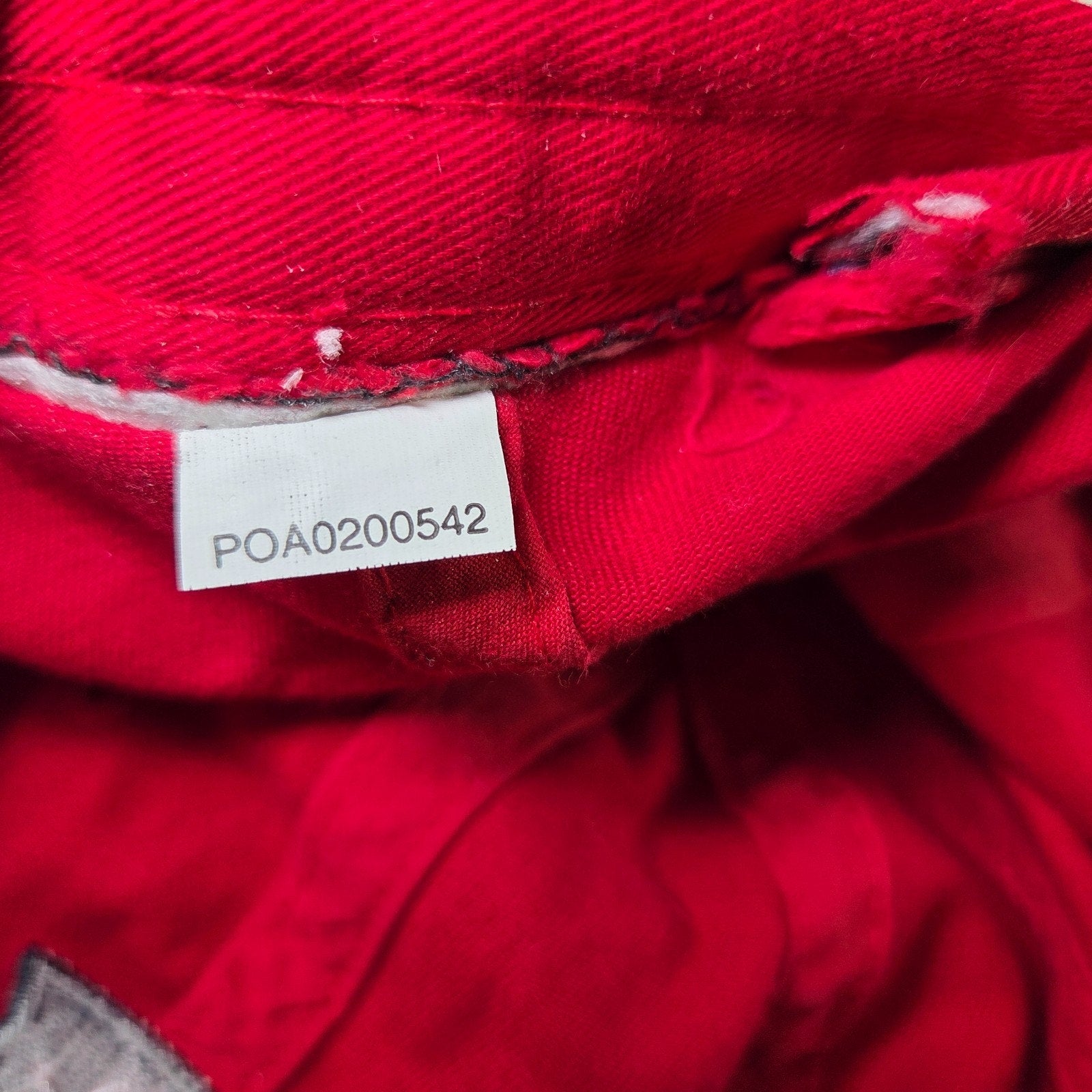 2002 PGA Championship Hazeltine 84th Golf Hat Red Adjustable Strapback Cap