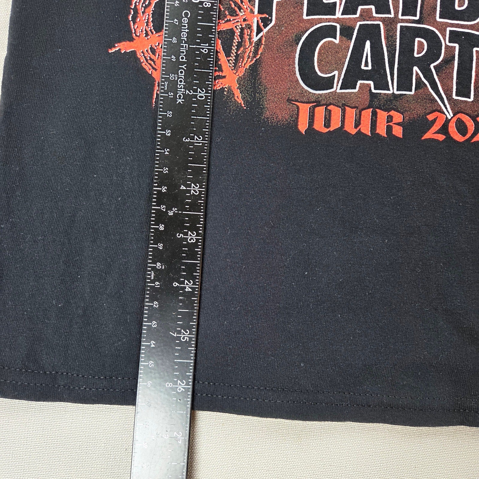 Playboi Carti Narcissist Tour 2021 Double Sided Concert T Shirt Small Sz S