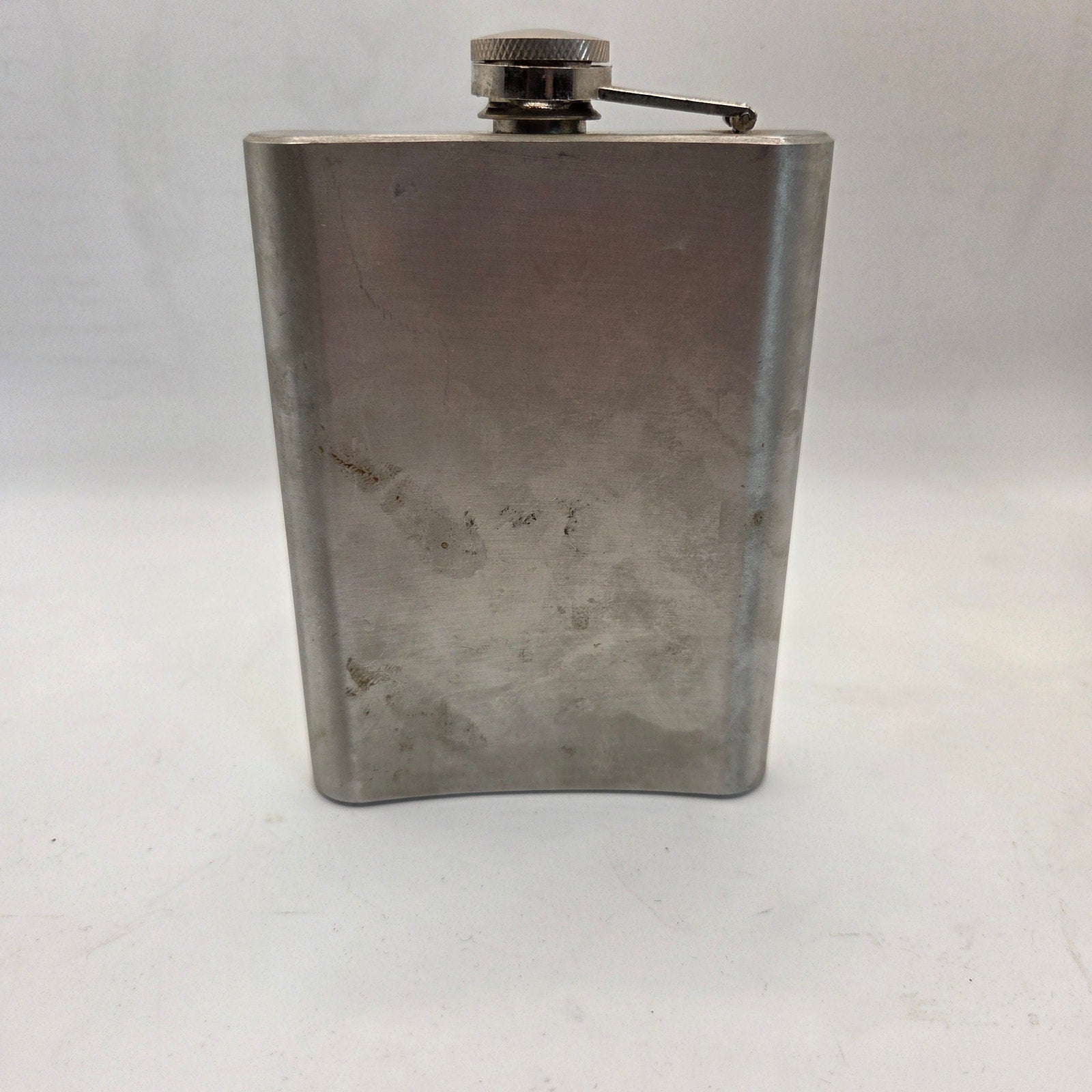 Texas Flag Stainless Steel 8oz Hip Flask Unbranded Drinkware Used Condition