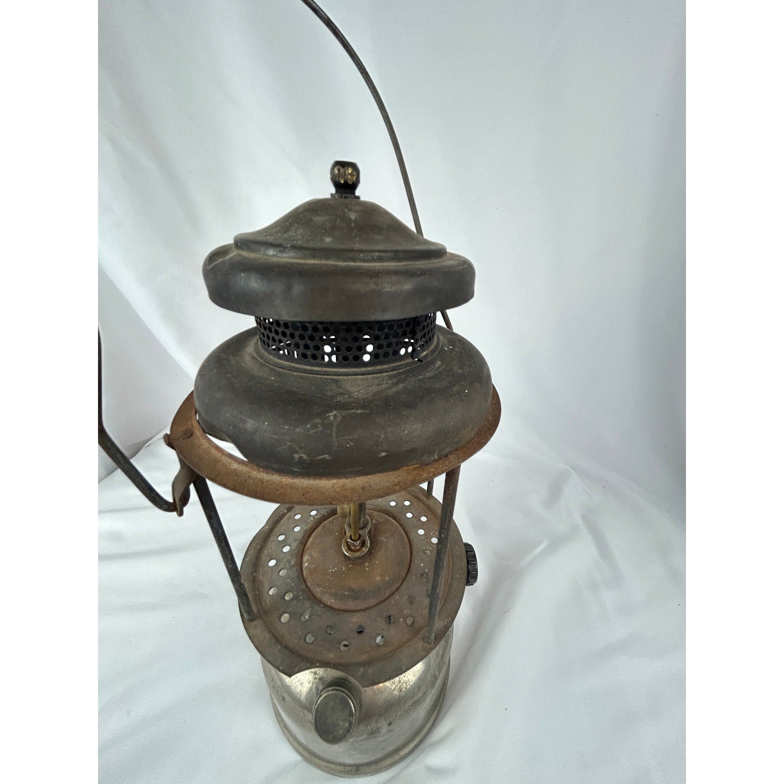 Antique Coleman Air O Lantern Pressure Gas Lantern Wichita Kansas No Globe