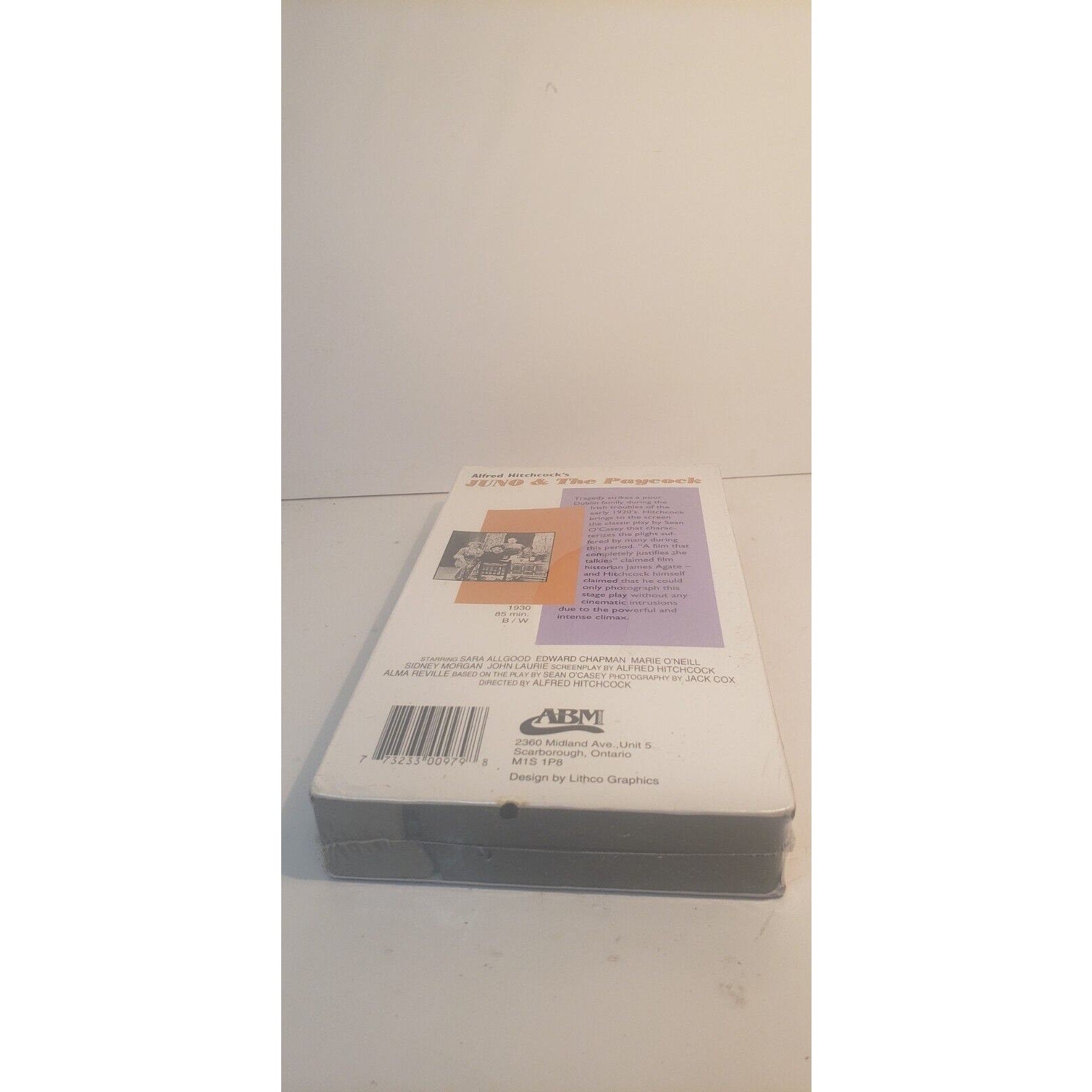 Alfred Hitchcock Juno & The Paycock VHS New Sealed