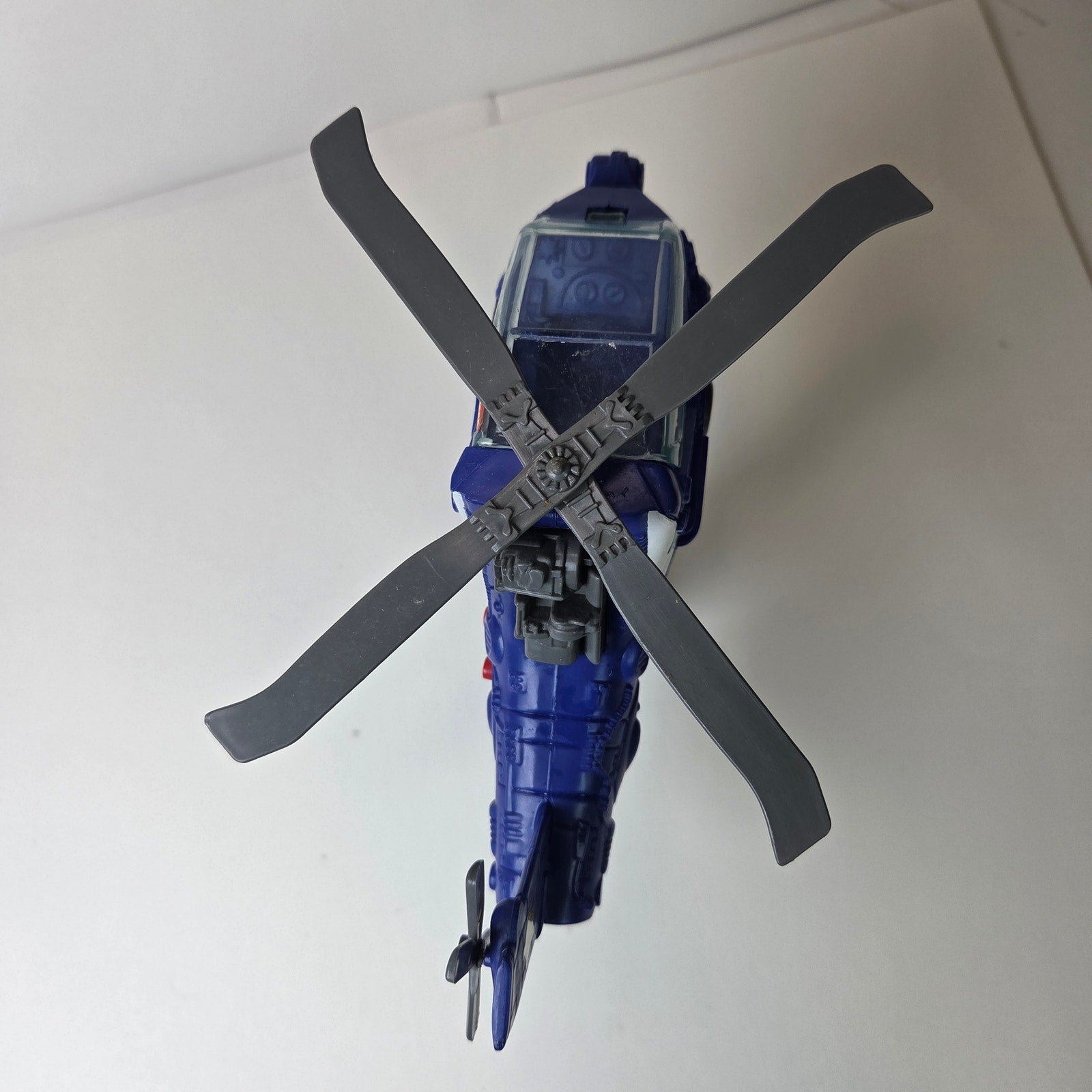 Police K-Copter Aerial Commander Helicopter Toy Sound Light Working