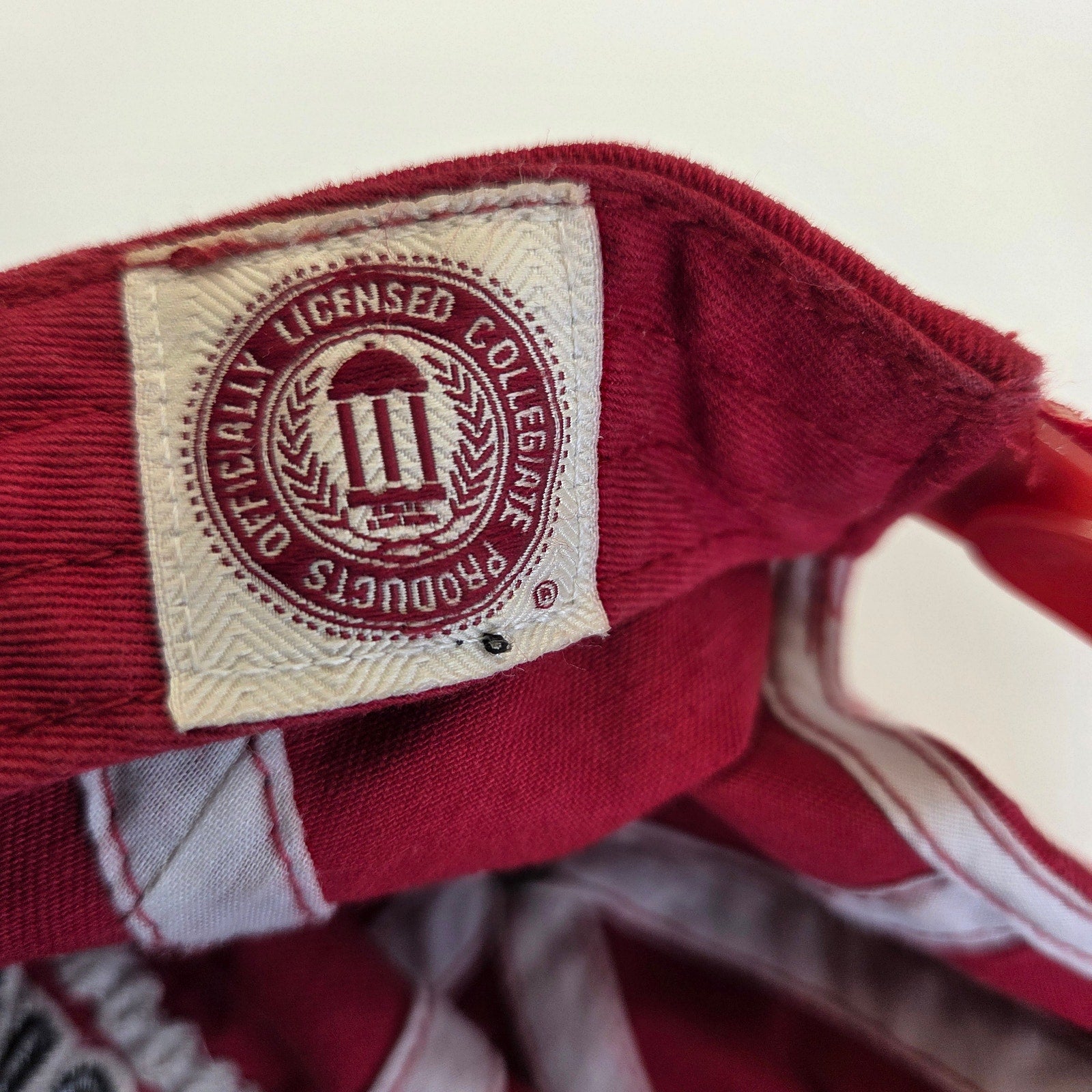 Wisconsin Badgers Snapback Hat ’47 Brand Red Adjustable Cap NCAA Cotton Vintage