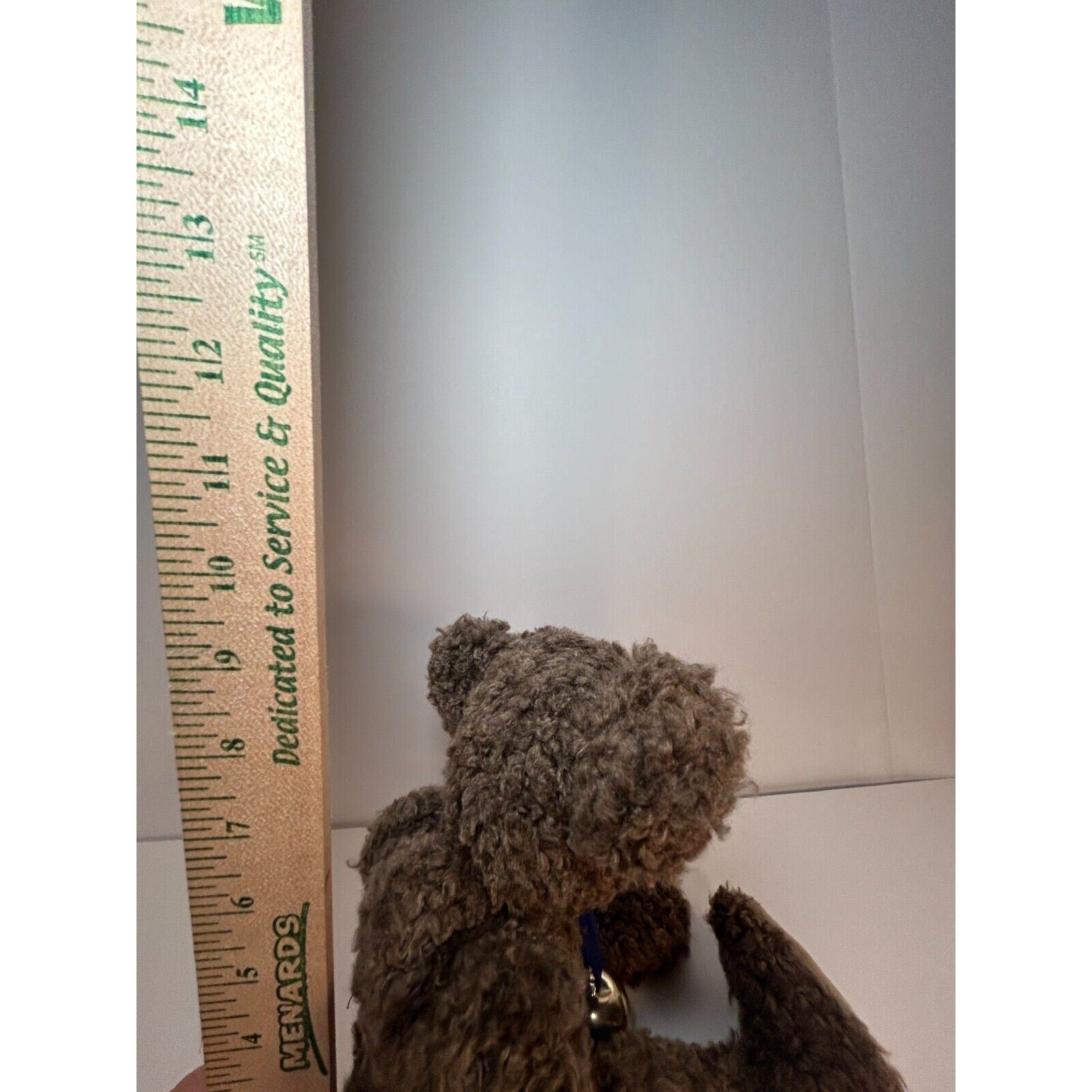 Vintage Handmade By Susan Palmer Golden Brown 5 Way Jointed Teddy Bear Plush