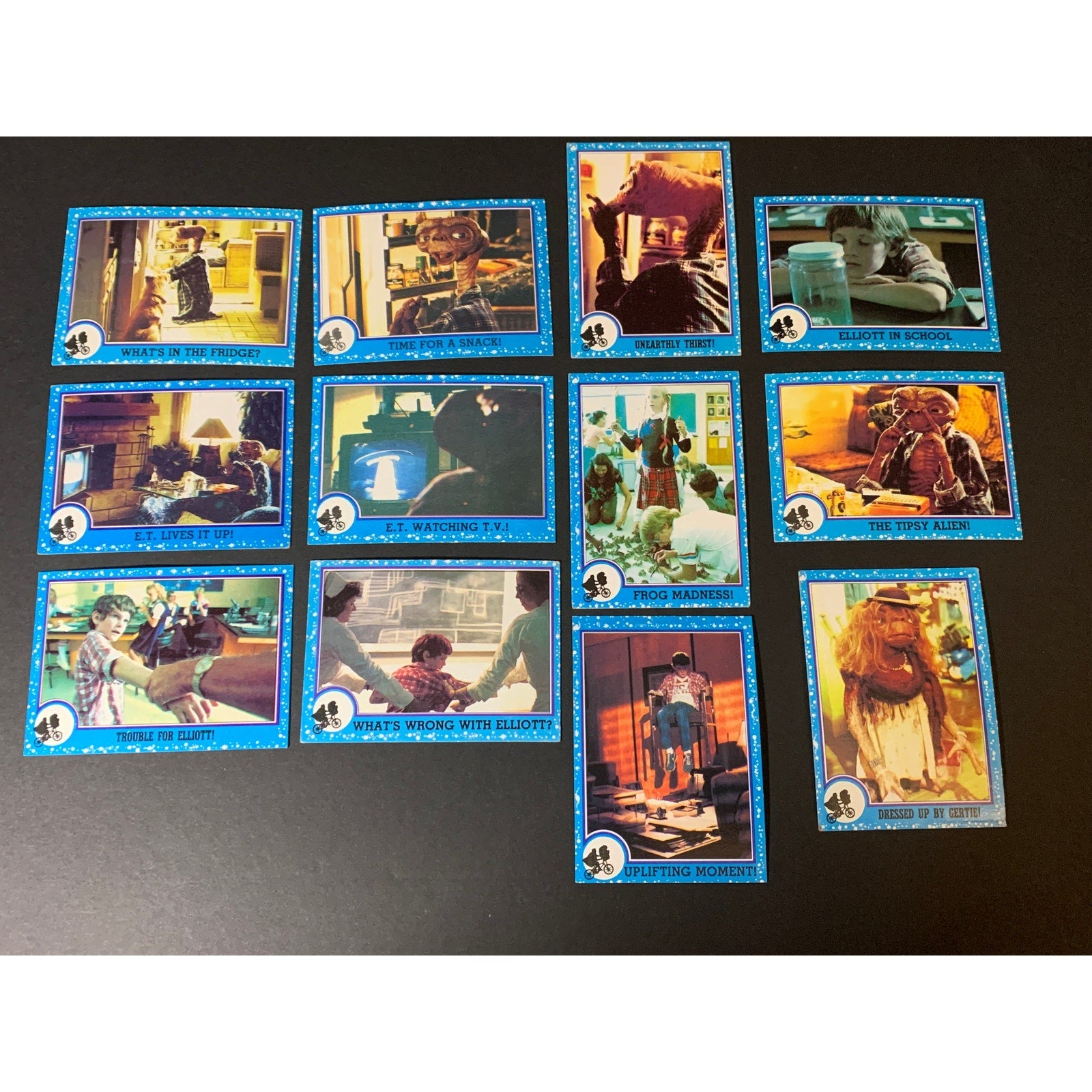 1982 Topps ET The Extra Terrestrial Trading Card Set No Stickers
