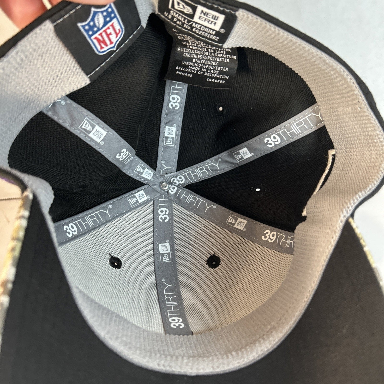 Minnesota Vikings New Era 39Thirty Salute to Service Hat S/M Camo NFL