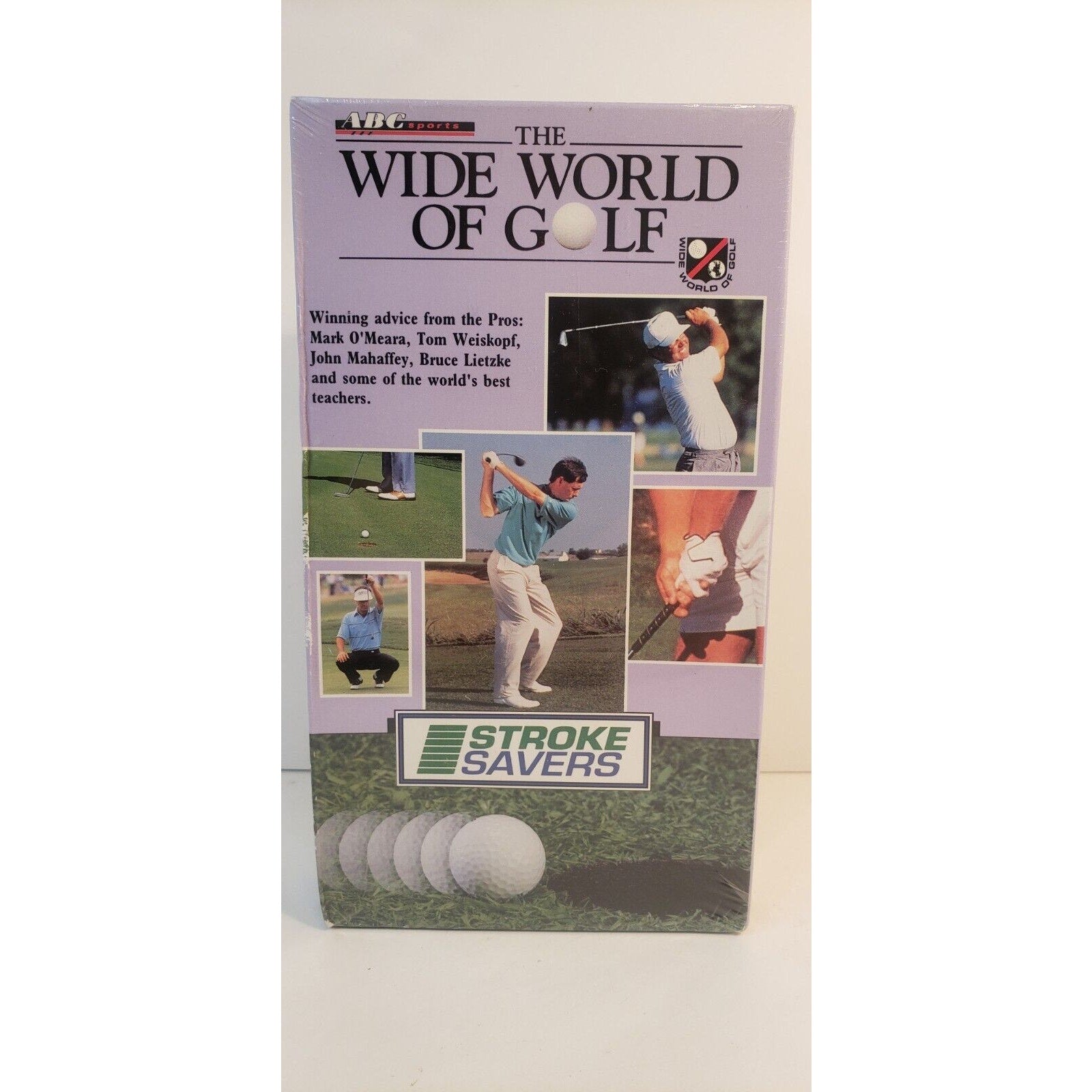 The Wide World of Golf: Stroke Savers VHS 1997 New Sealed