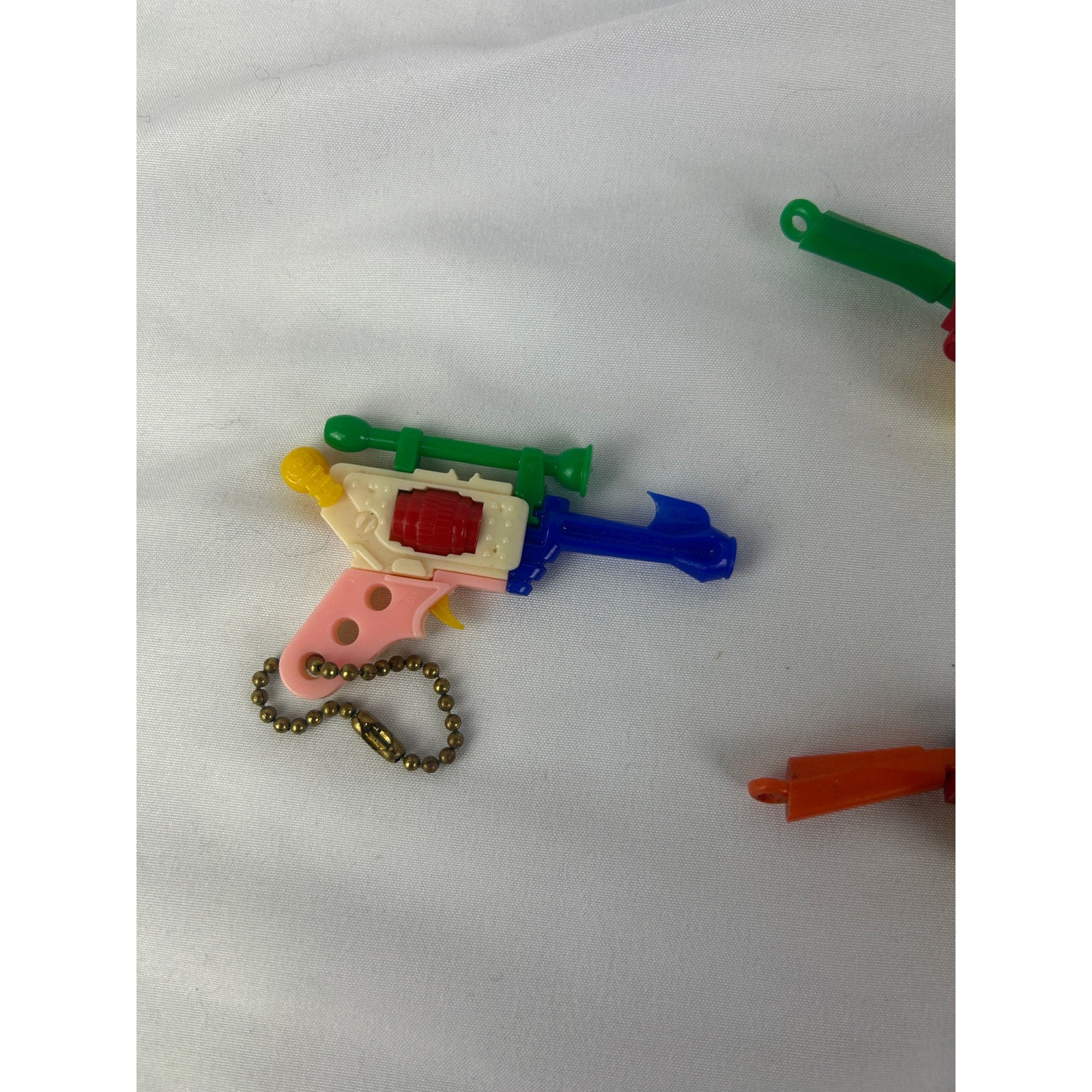 Vintage 1950s Puzzle Keychain Toy Gun Lot Western Revolvers Rifles