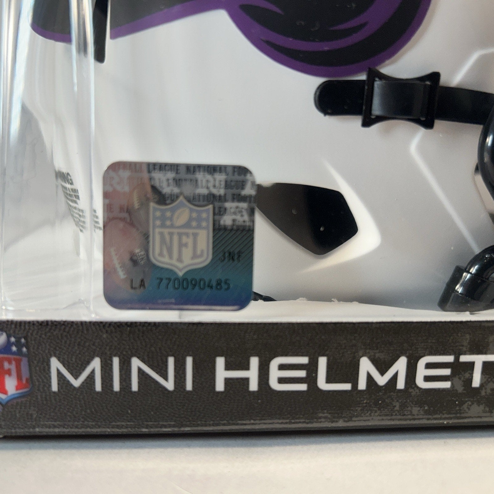 Cris Carter Signed Vikings Lunar Eclipse Mini Helmet – HOF Auto Schwartz COA