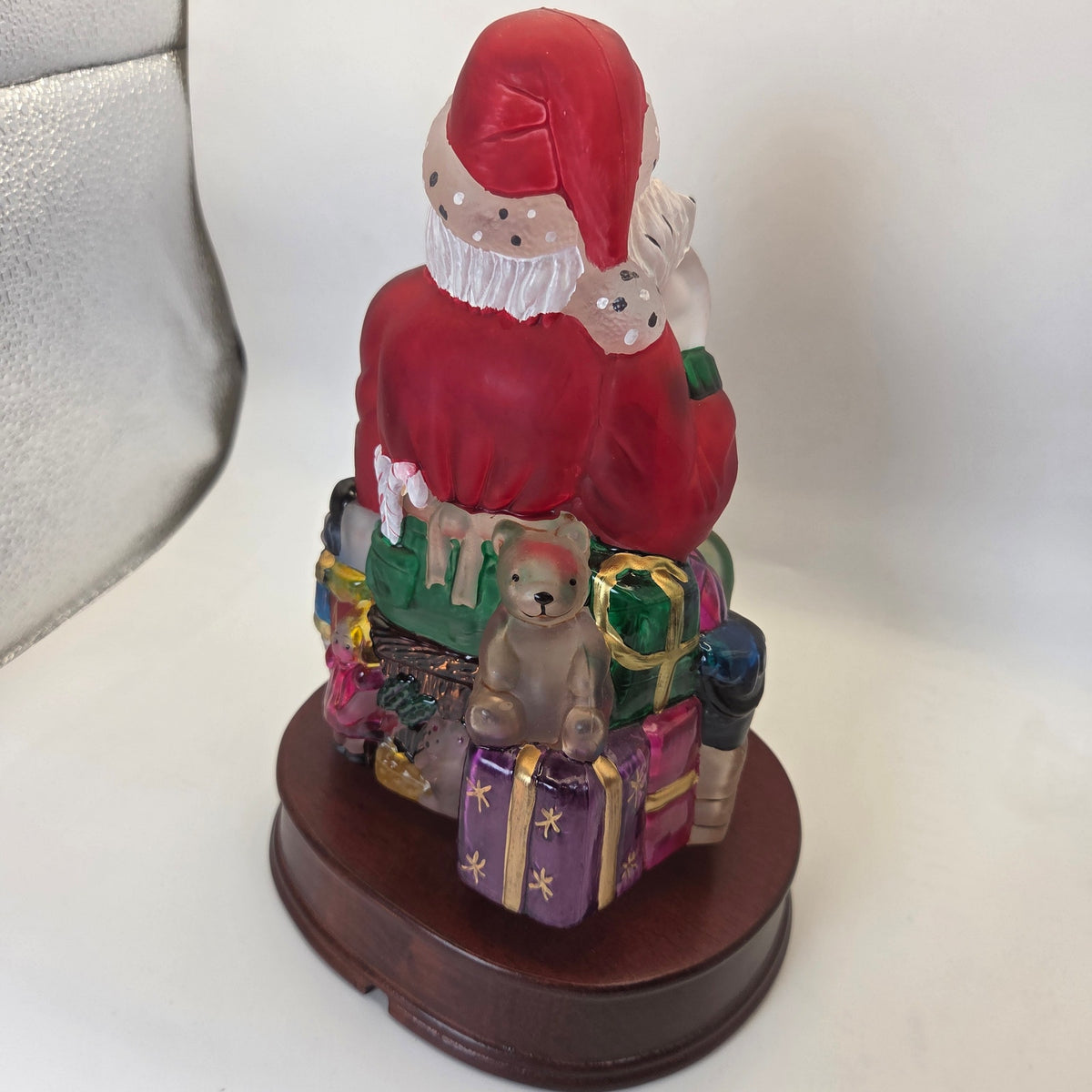 Old World Christmas 1995 Santa Toymaker Light EM Merck w Original Box Vintage