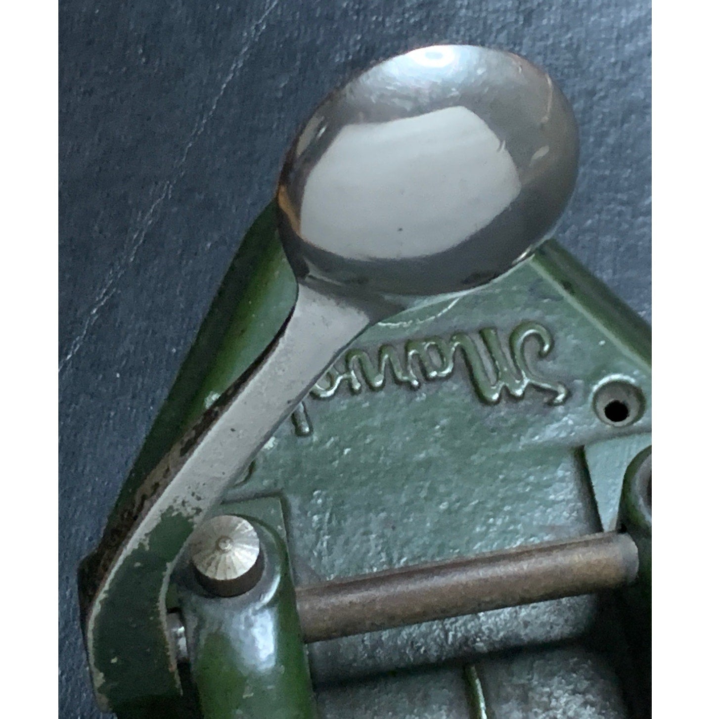 Vintage Wilson Jones Marvel No. 135 Two Hole Paper Punch Cast Metal USA