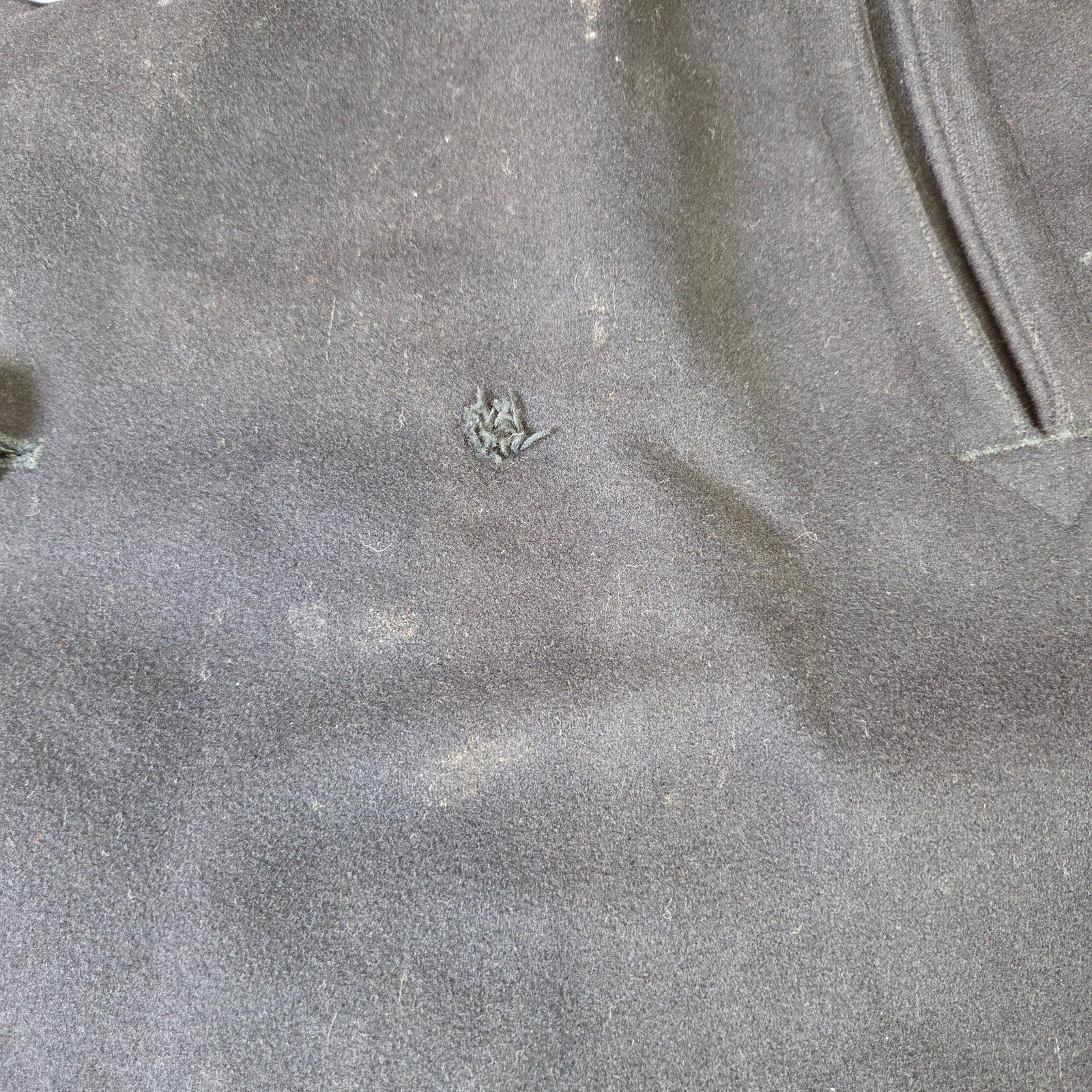 U.S. Navy Wool Kersey Peacoat Mens 38R Vietnam Era 1968–1972