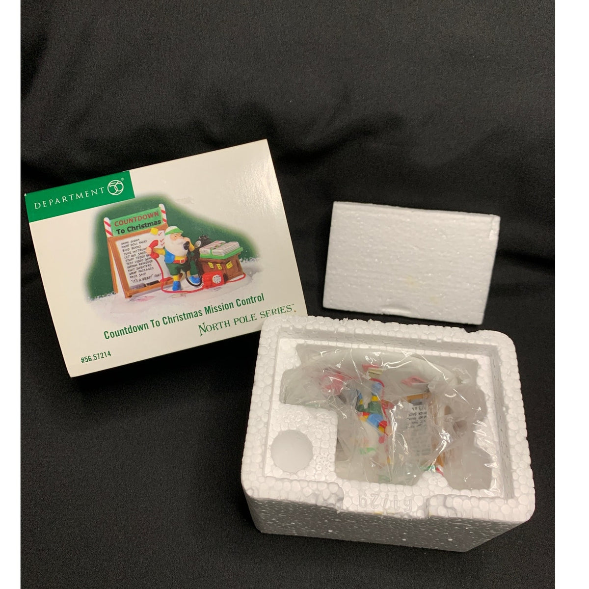 Department 56 Countdown to Christmas Mission Control 56.57214 North Pole Series