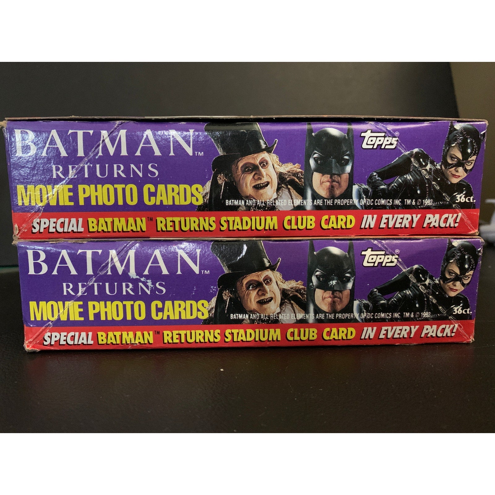 1992 Topps Batman Returns Movie Cards Factory Sealed Box Single Box