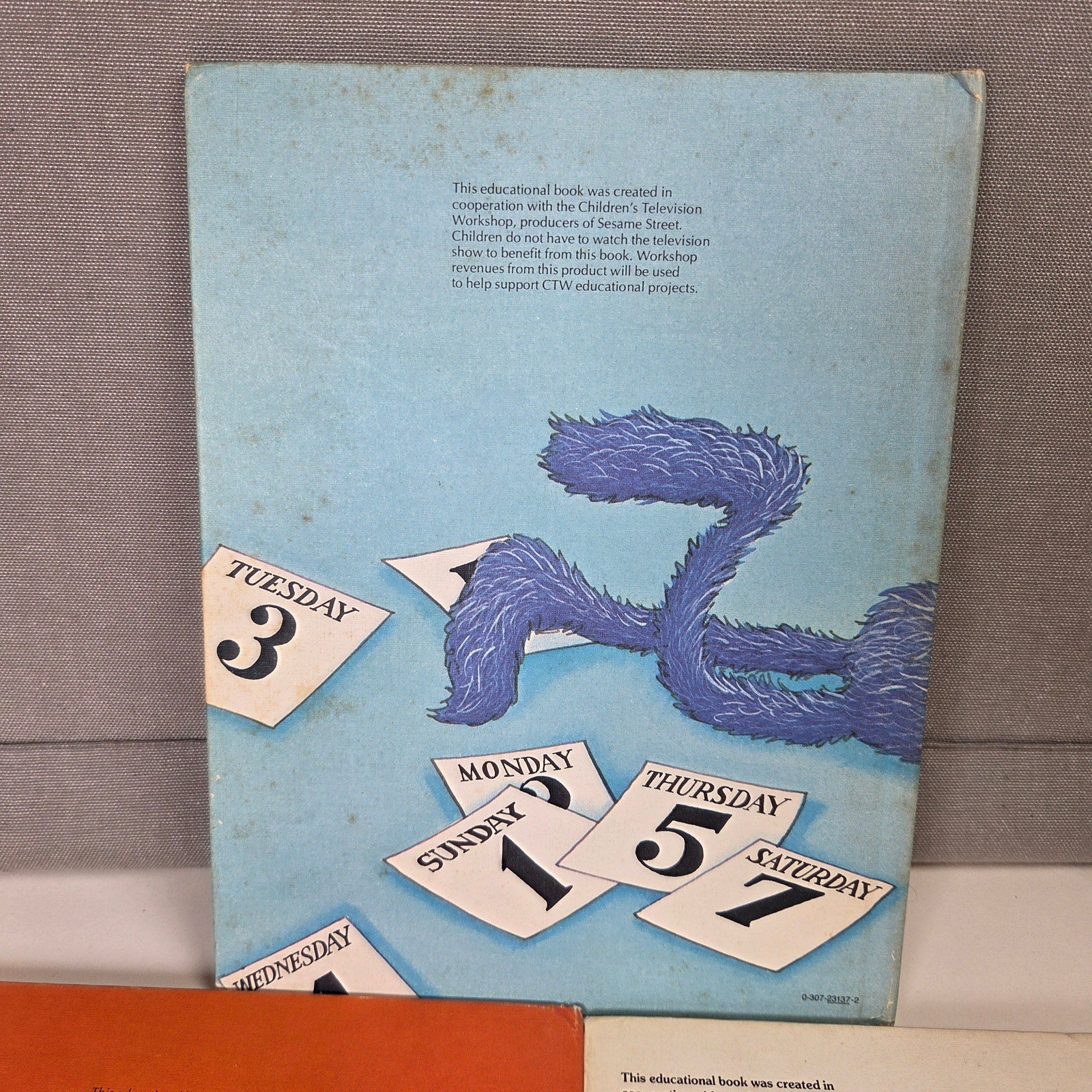 Sesame Street Book Club Grover Hardcover Book Lot 5 Vintage 1980s CTW