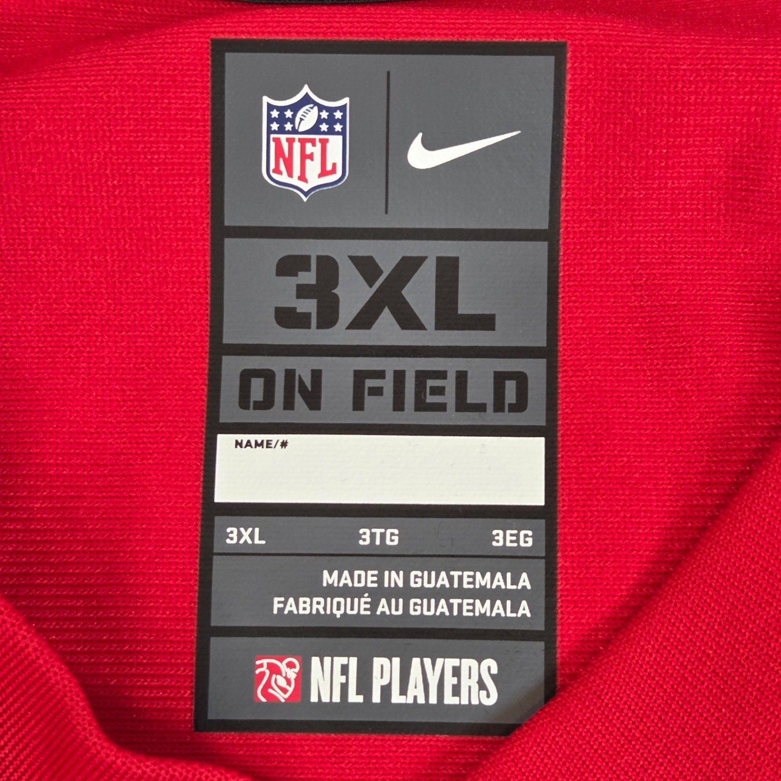 Nike NFL On Field Patrick Mahomes #15 Chiefs 3XL Jersey NWT Manufacturing Flaws