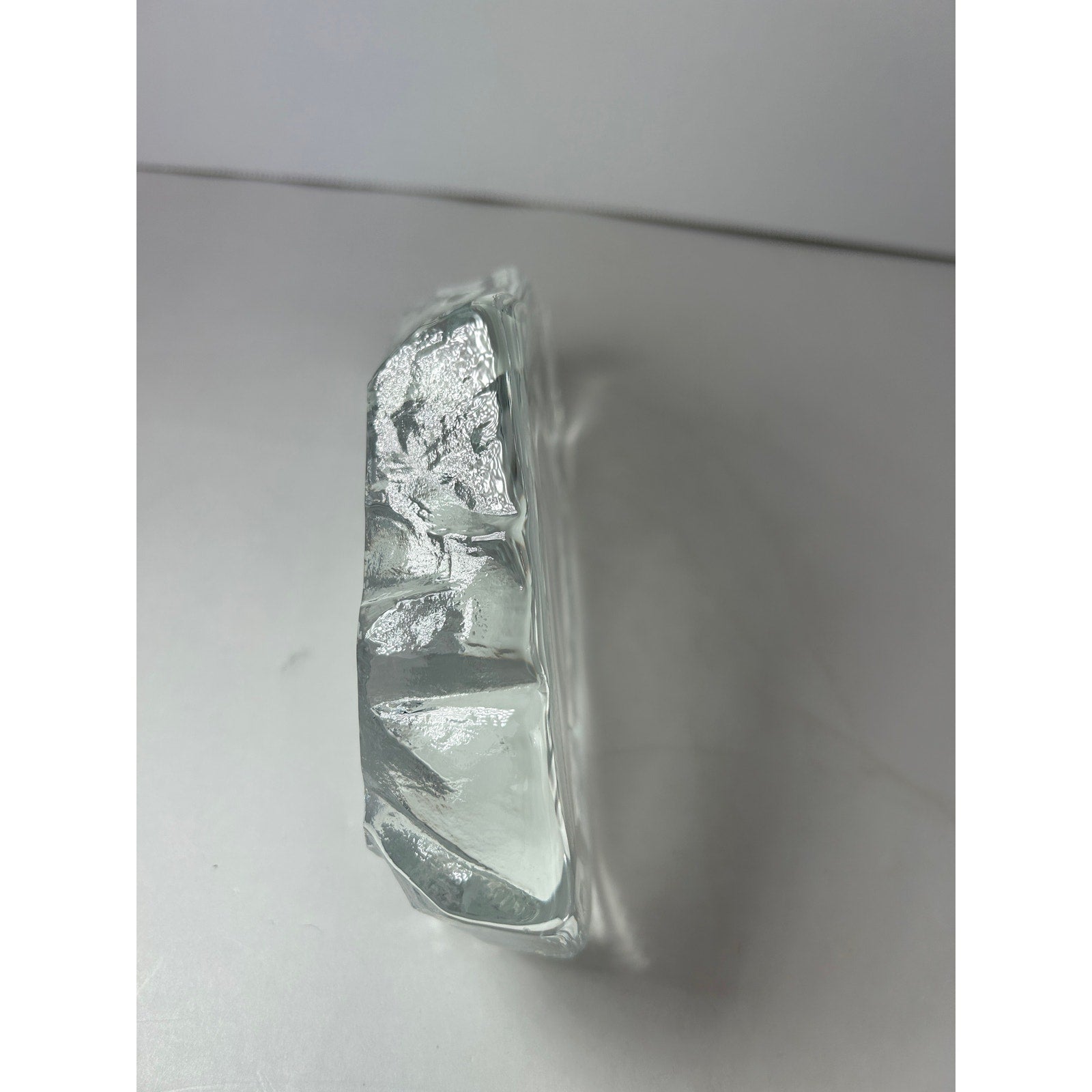 Mats Jonasson Maleras Polar Bear Family Lead Crystal Sculpture 2807 Signed