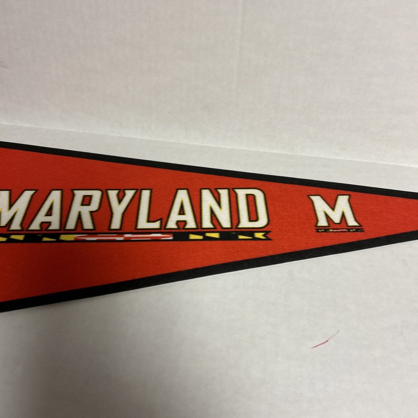 The Maryland University Terrapins 12" X 30" Wincraft Felt Pennant