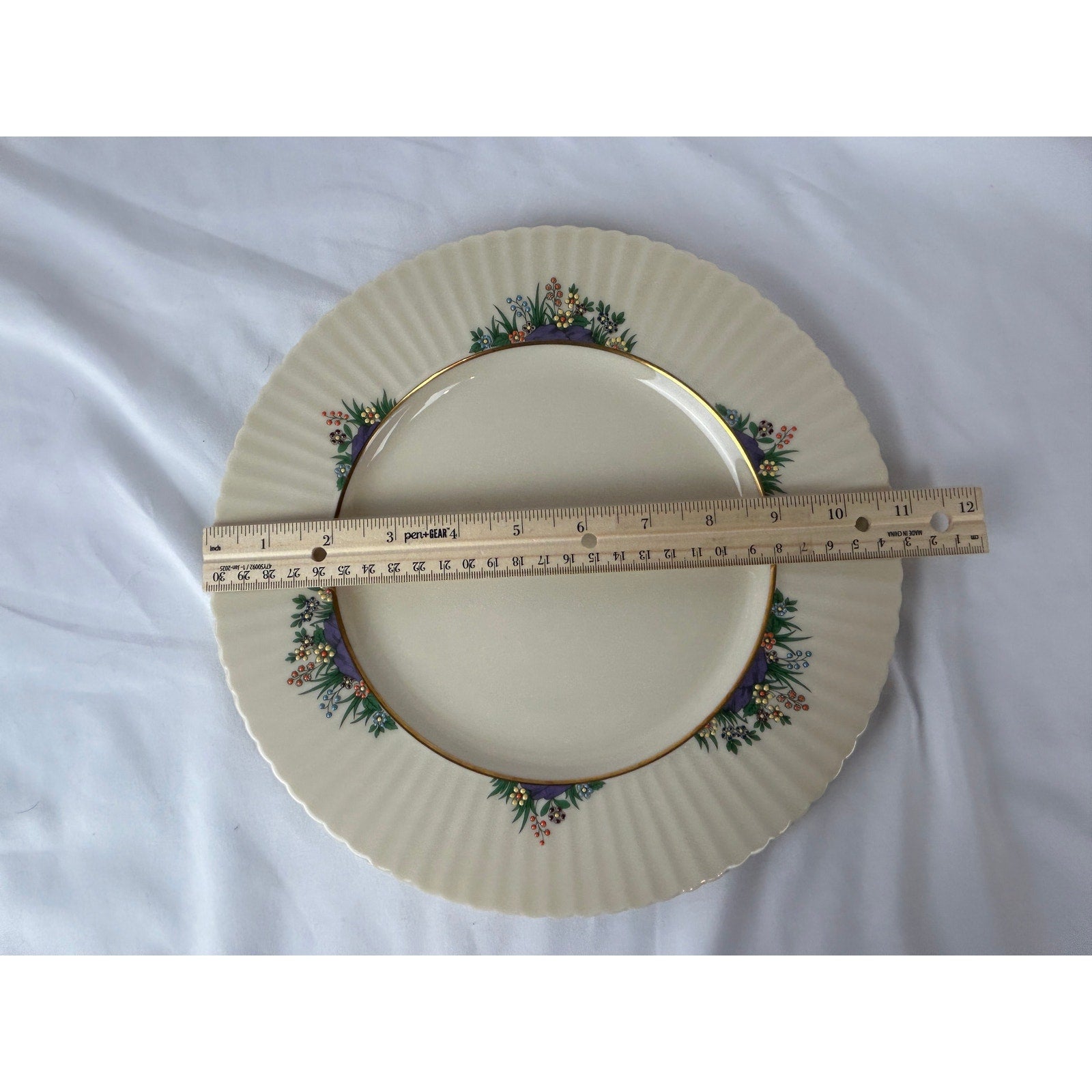 Vintage Lenox Rutledge Place Setting Dinner Salad Bread Saucer No Cup USA