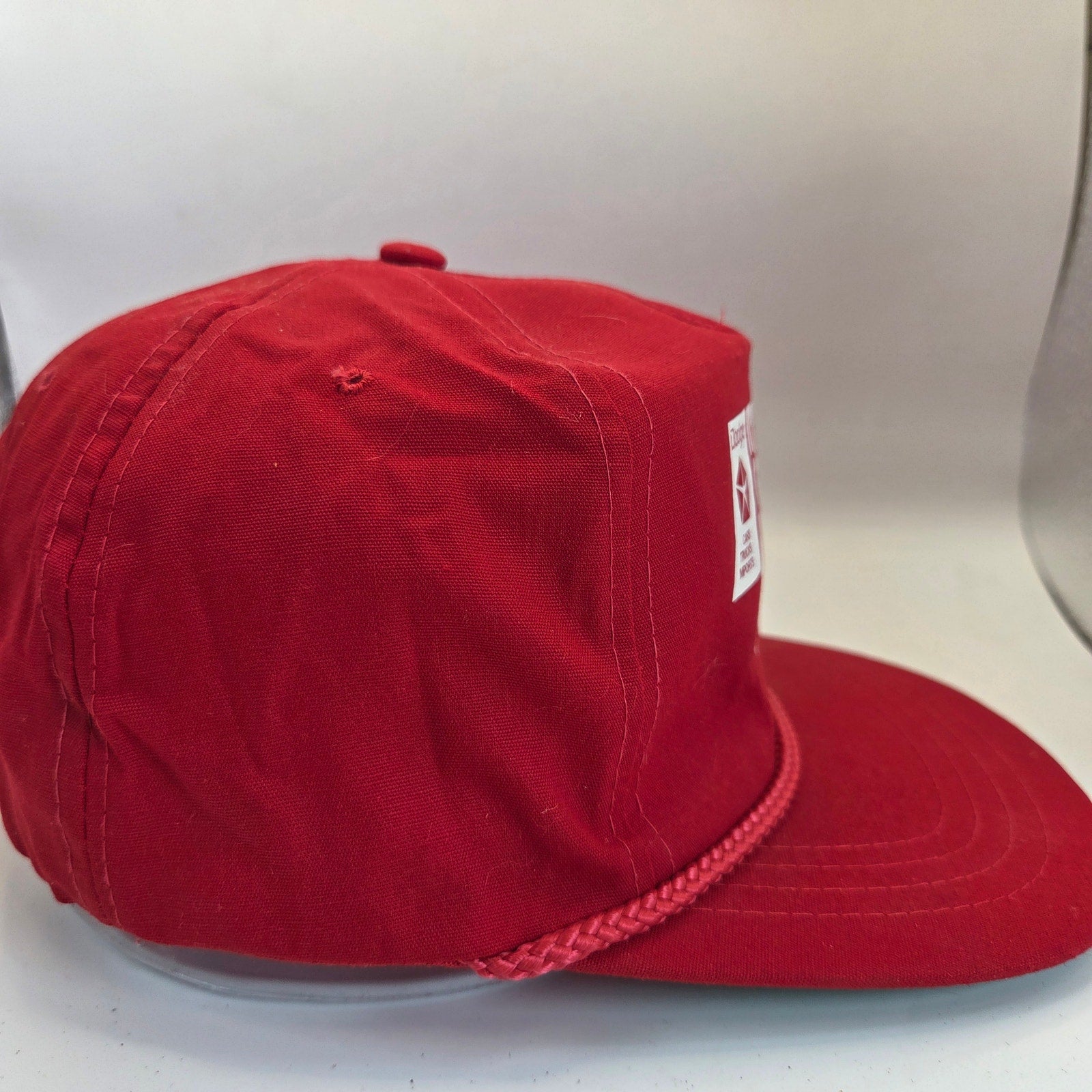 Vintage Yupoong Dodge of Burnsville MN Rope Snapback Hat Korea Dealer Cap