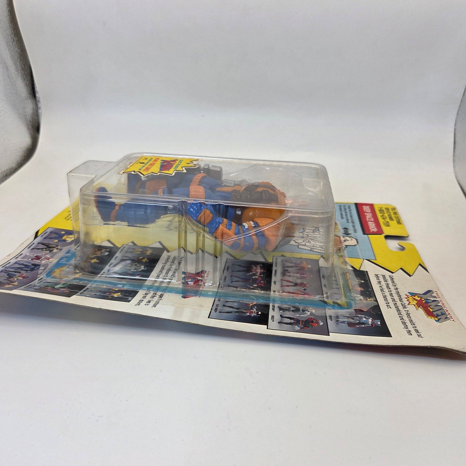 1993 Toy Biz X-Force Cable 2nd Edition Deep Space Armor Figure Cardback