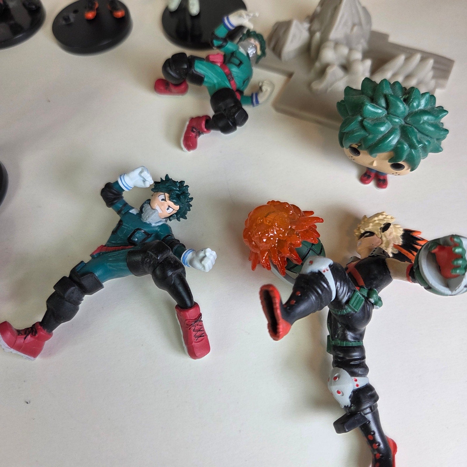 My Hero Academia Anime Figure Lot – Deku, Bakugo, Todoroki & Others