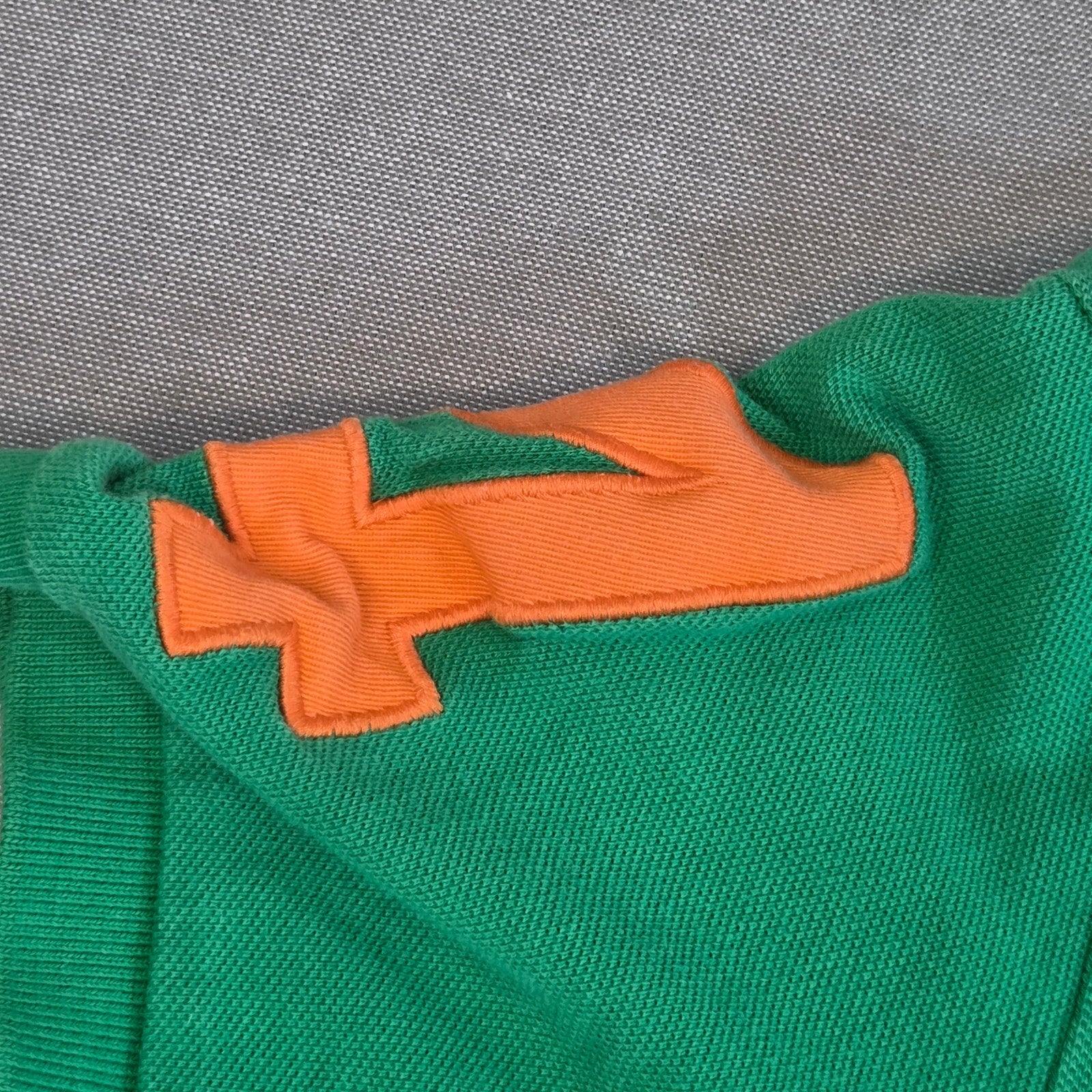 Polo Ralph Lauren Custom Fit Green Crest Polo Shirt XL #4 Sleeve