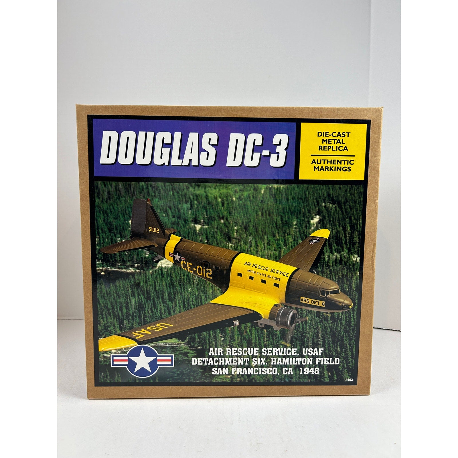 Ertl Collectibles Douglas DC-3 Air Rescue Service 1948 die-cast plane new