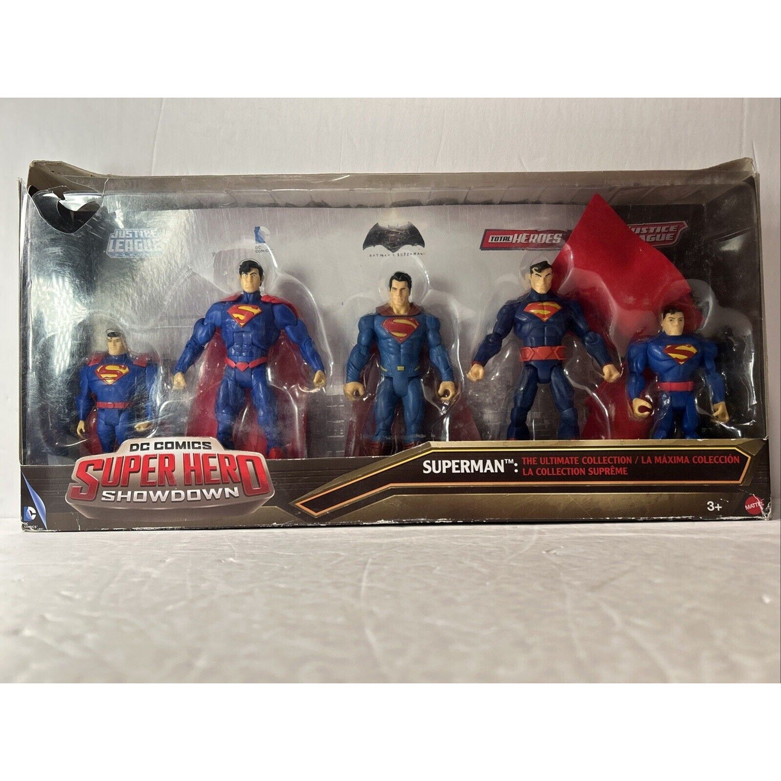 DC Super Hero Showdown Superman The Ultimate Collection 5-Figure Box Set NIB