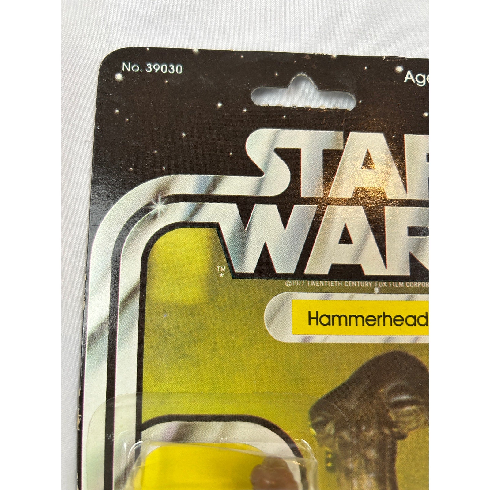 Vintage Star Wars Hammerhead 1978 Kenner 12 Back MOC Carded Figure