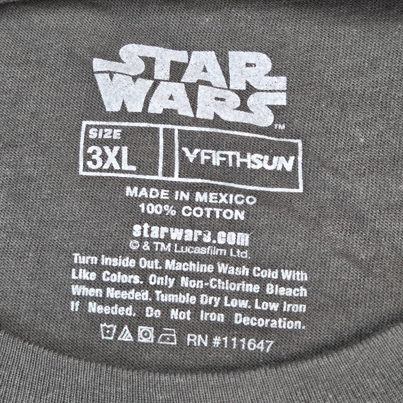 Star Wars Yoda Free Words of Wisdom T-Shirt Men's 3XL Fifth Sun Graphic Tee