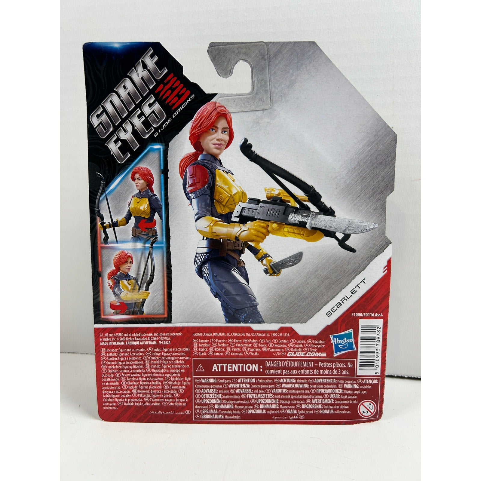 GI Joe Origins Ninja Strike Lot of 4 Storm Shadow Red Ninja Scarlett