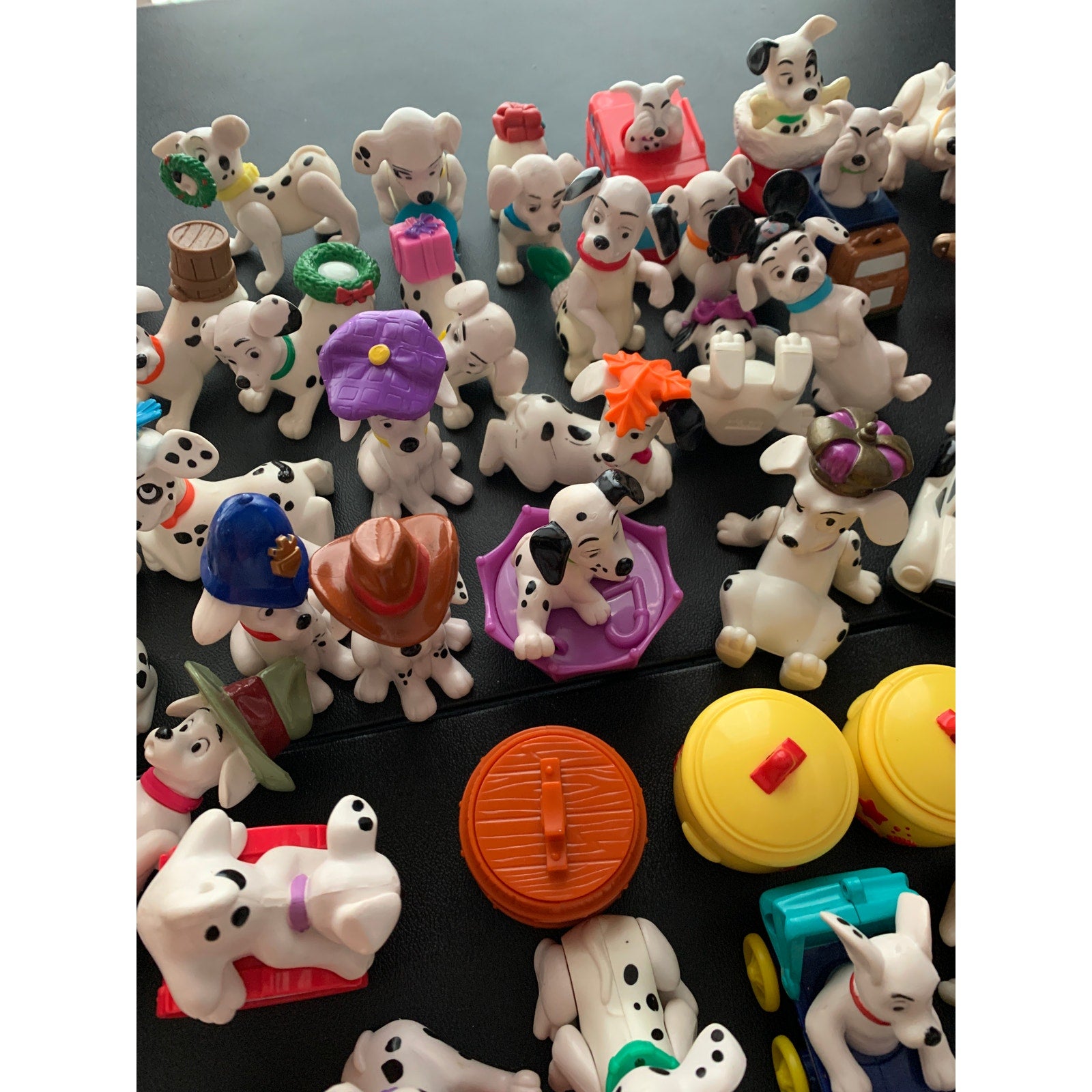 1996 McDonalds Disney 101 Dalmatians Complete Set 101 Toys Plus 5 Duplicates