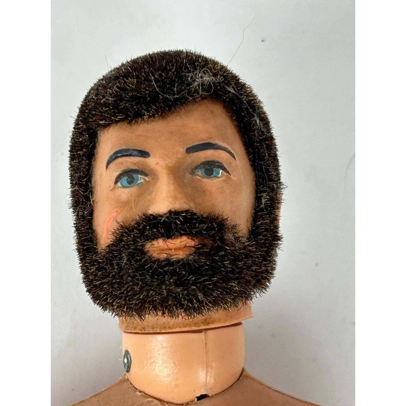 Vintage GI Joe AT Wild West Cowboy bearded figure outfit lot Hasbro 12 inch