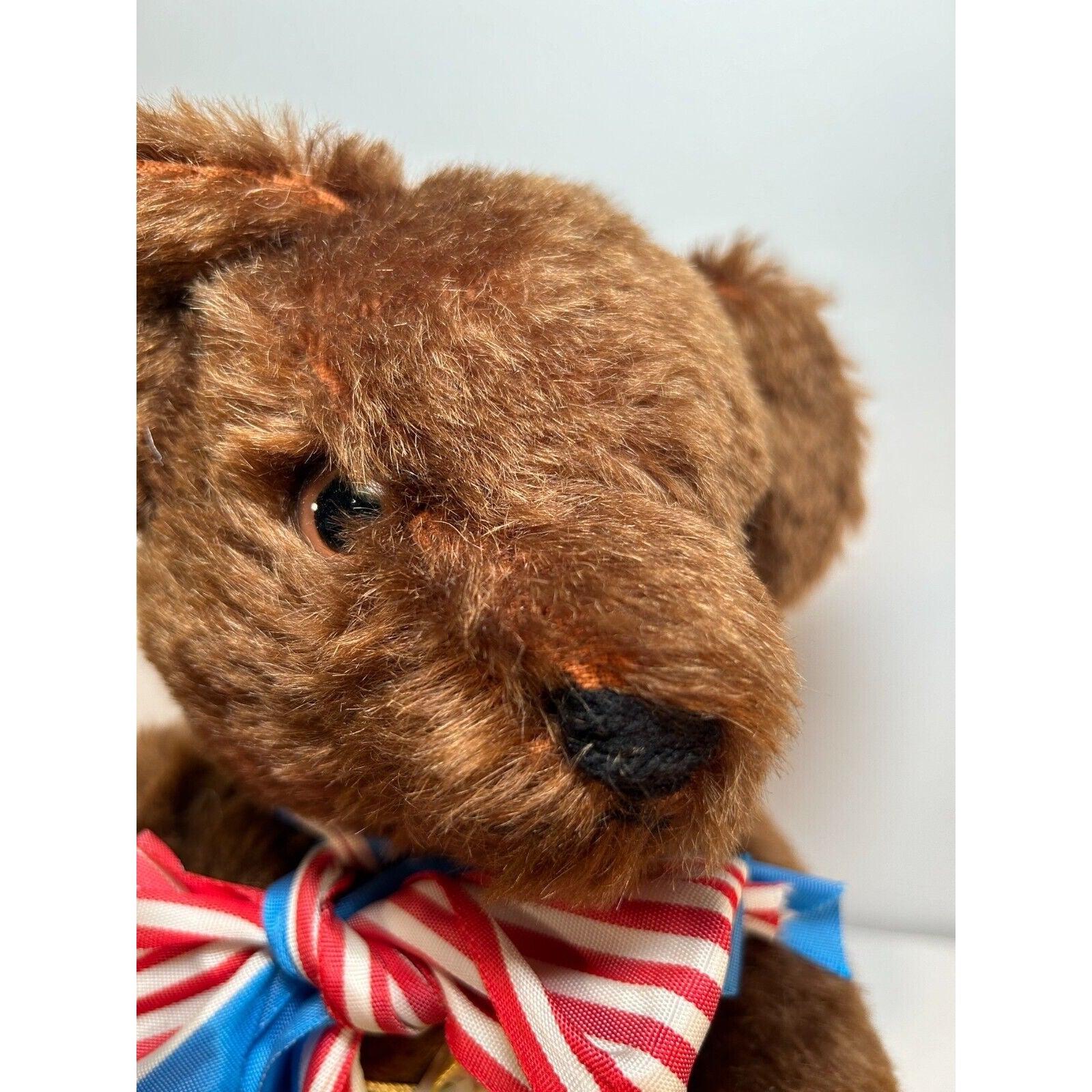 Hermann Mohair Teddy Bear for America 1492-1992 LE 23/250 w/COA & Drum