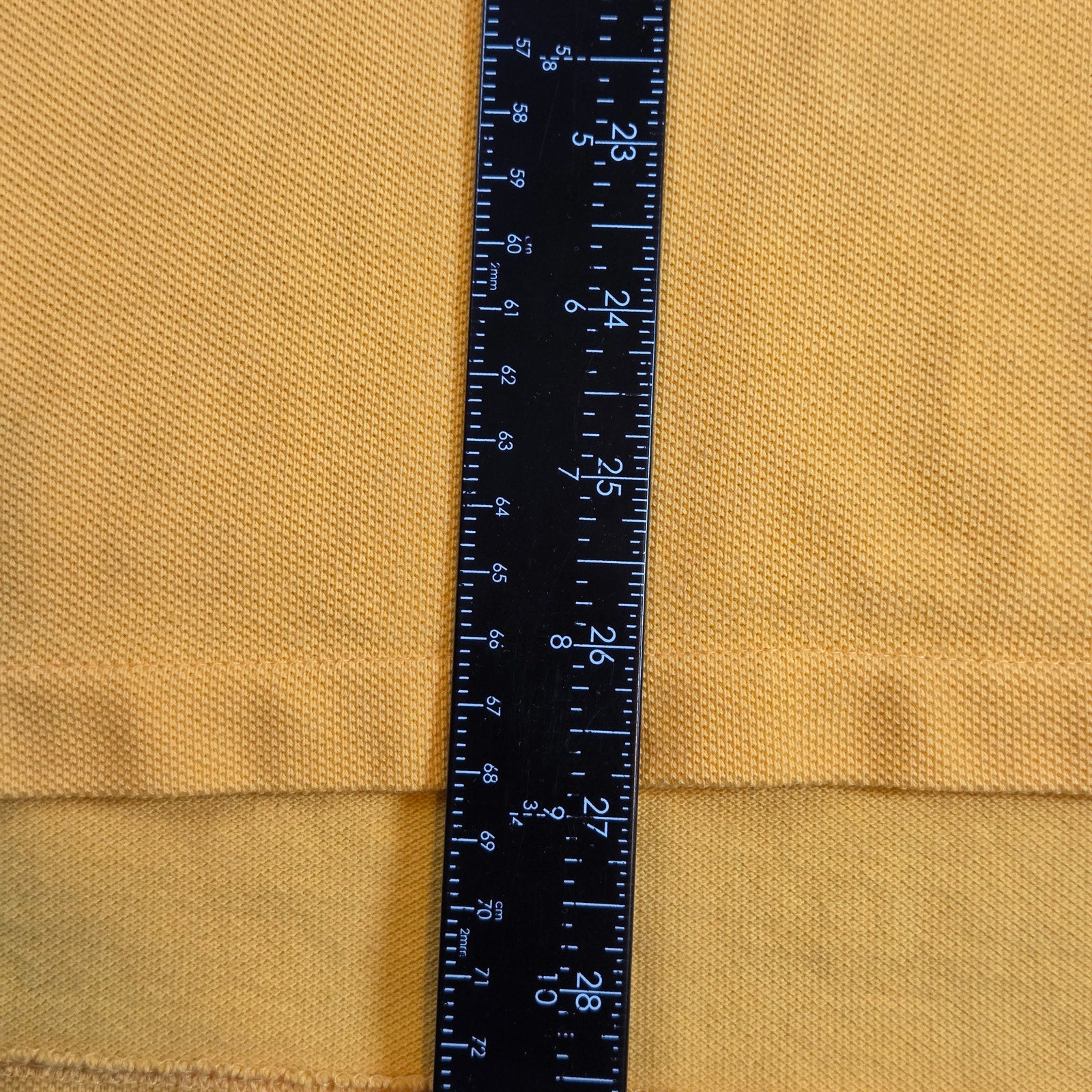 Abercrombie & Fitch Yellow Polo Shirt AF 1892 Patch Men’s Size L Cotton