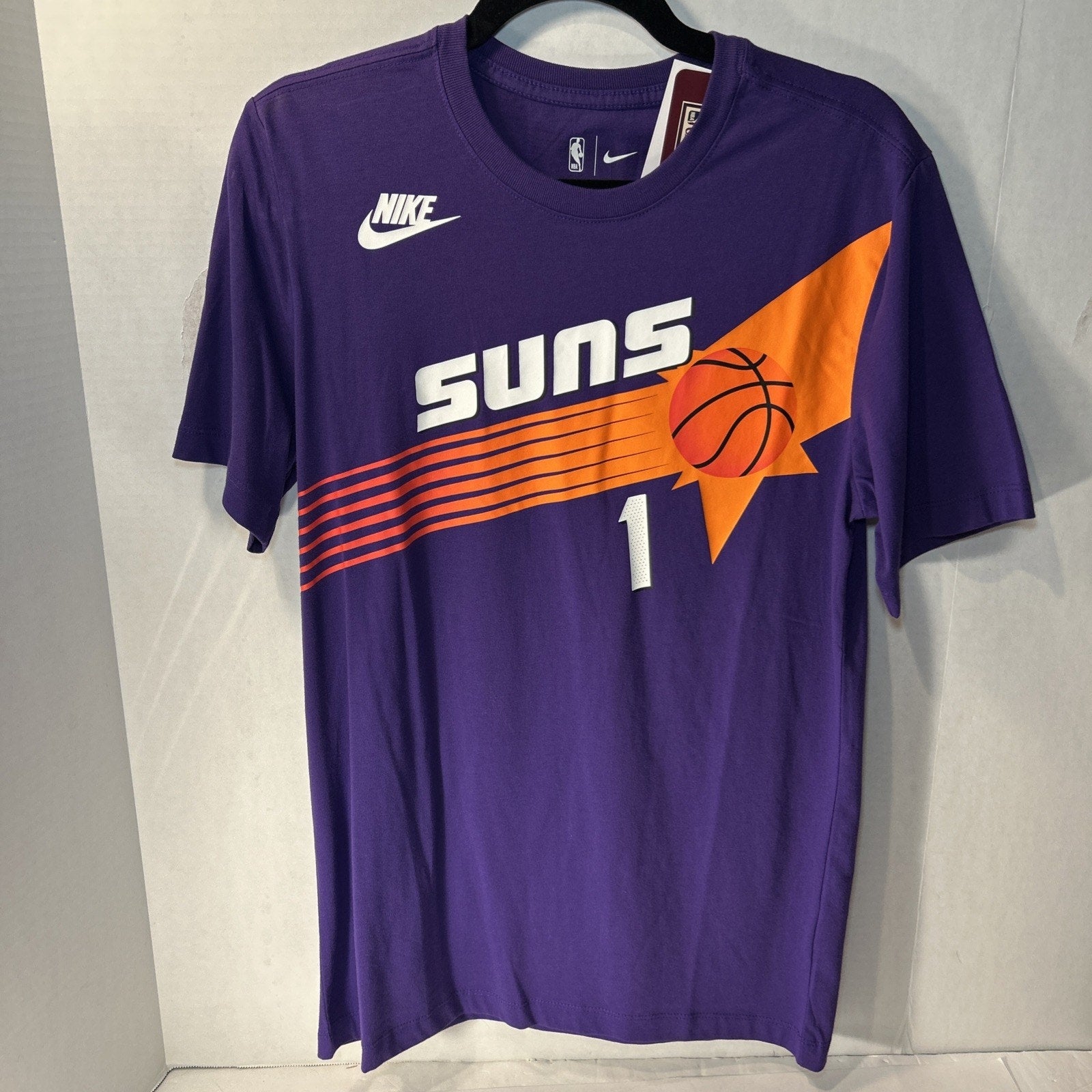 Phoenix Suns #1 Devin Booker Nike NBA T-Shirt - Small