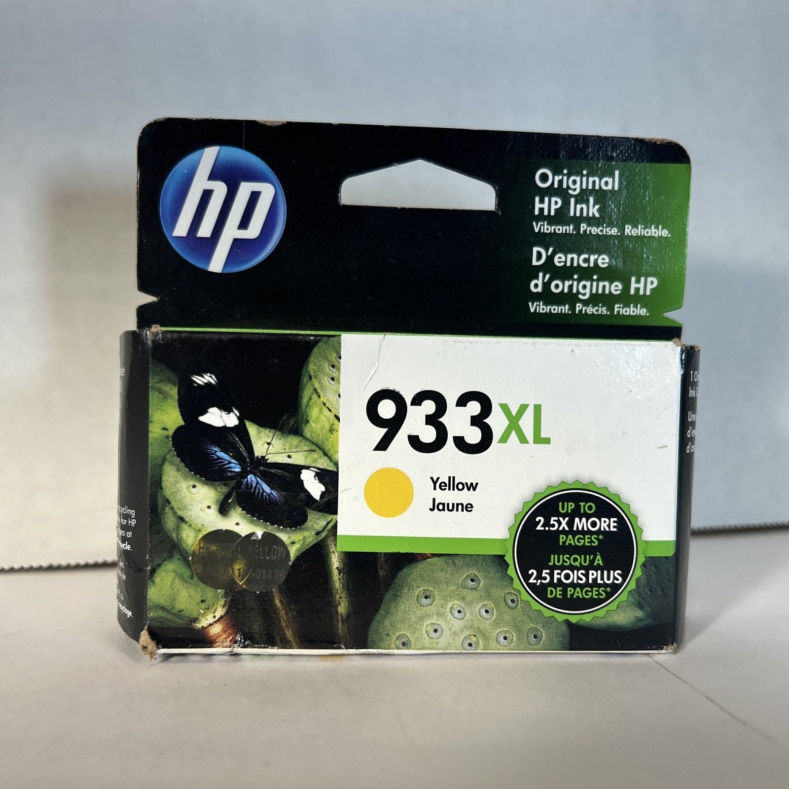 HP 933XL Ink Cartridge, Yellow Exp 05-2022