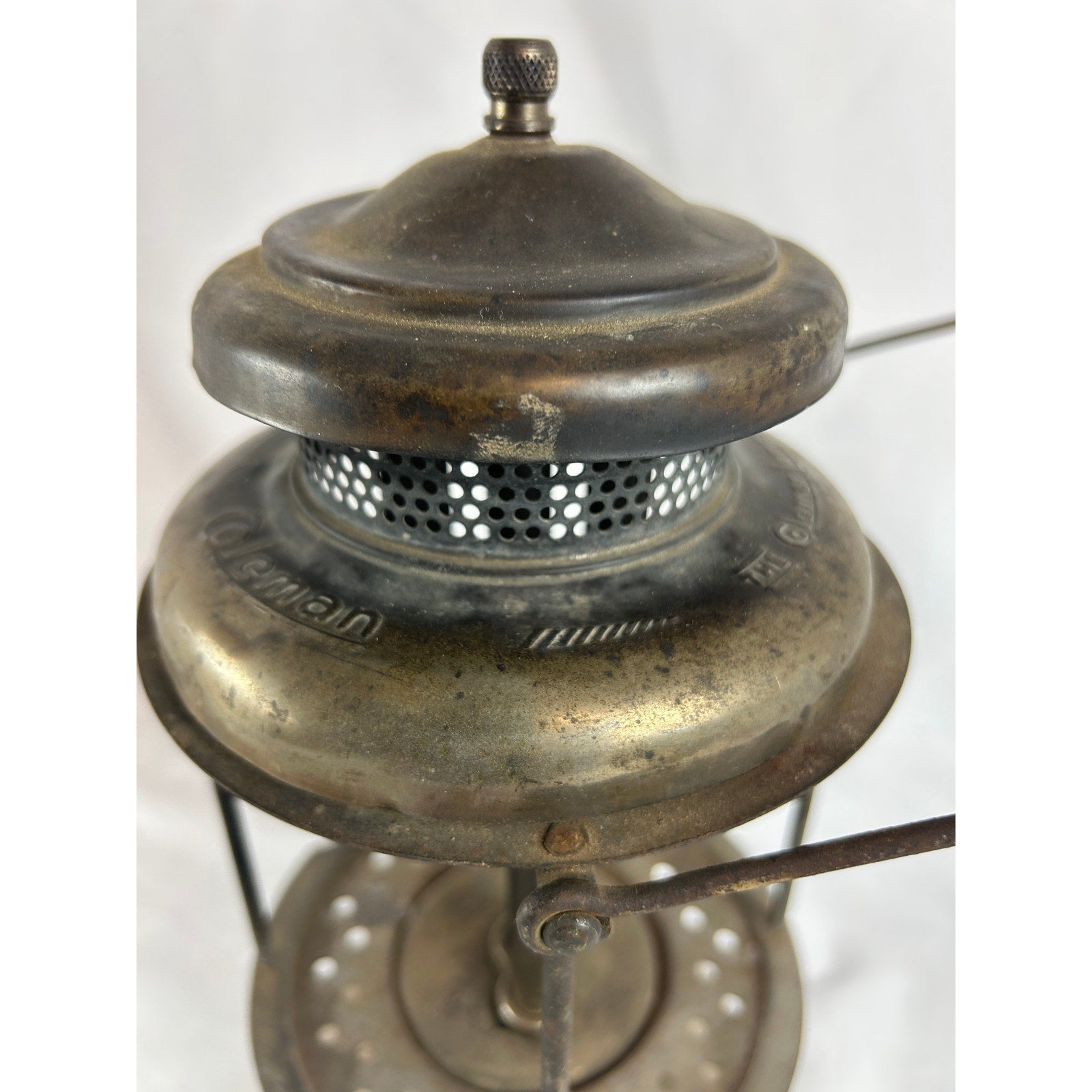 Antique Coleman 327 Quick Lite Lantern 1920s Dual Mantle Untested