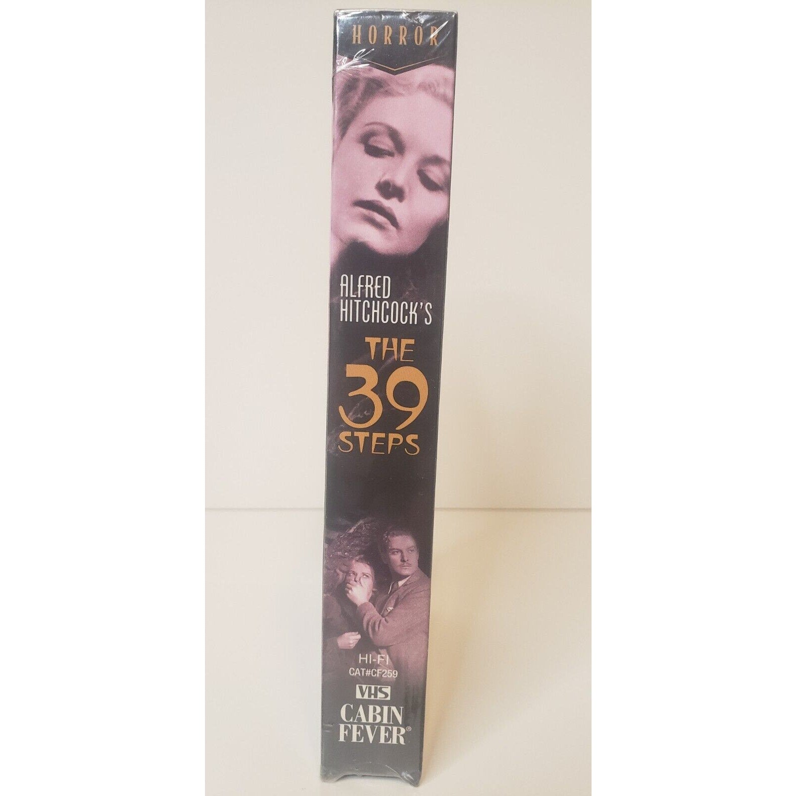 The 39 Steps VHS New Sealed 1997 Alfred Hitchcock Cabin Fever Collectors Club