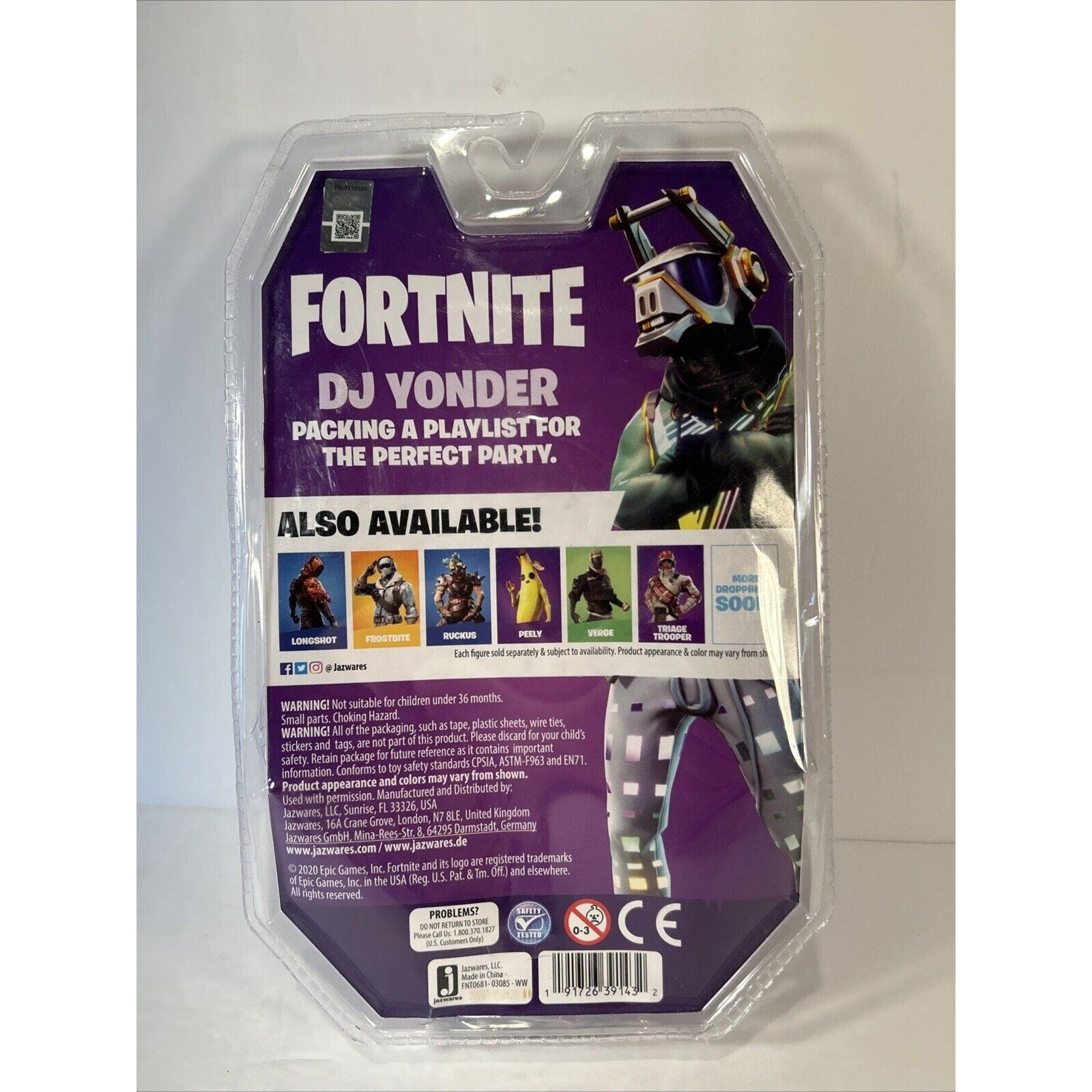 Epic Games Fortnite DJ Yonder & Funk Ops Action Figures