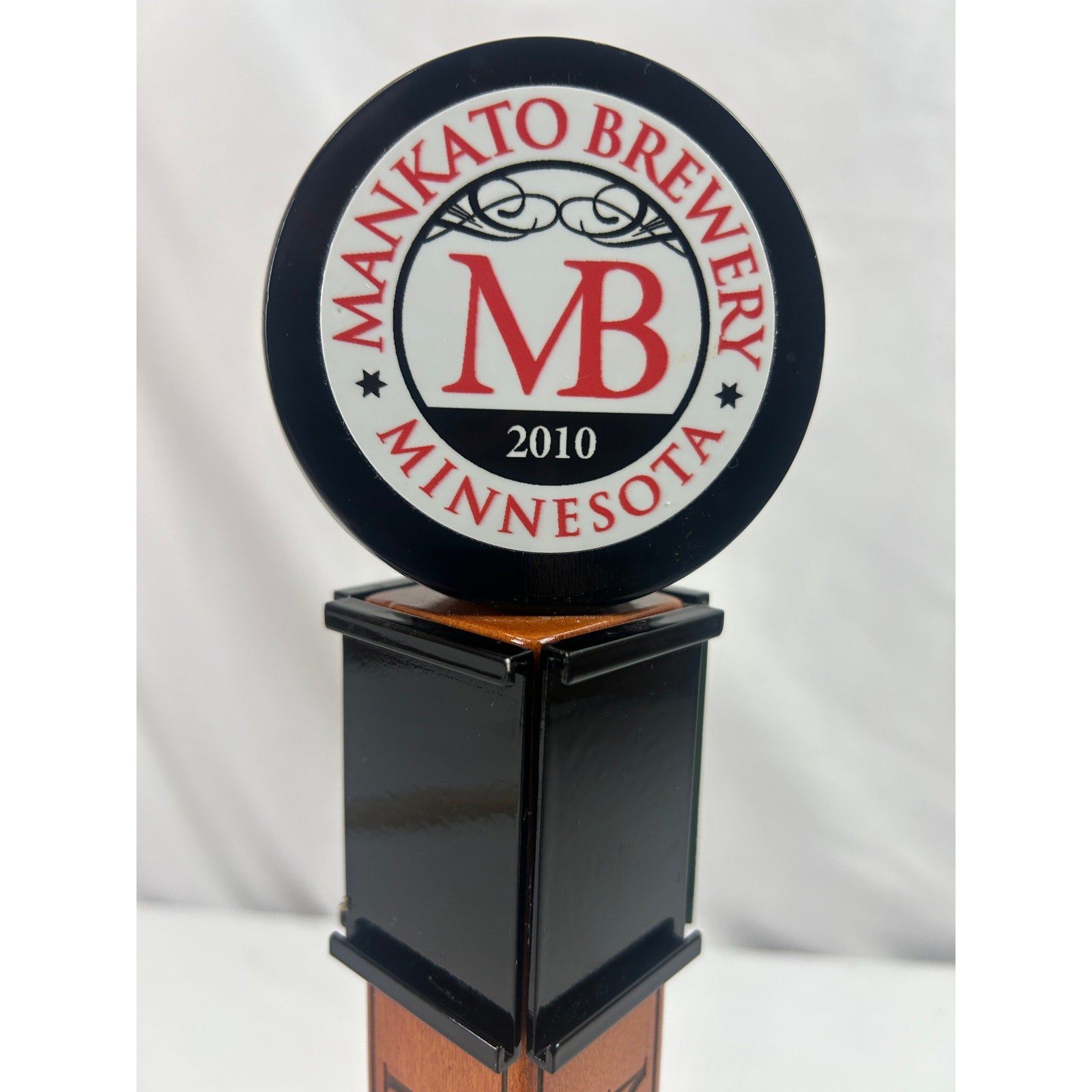 Mankato Brewery Haymaker IPA Beer Tap Handle Minnesota Wood Breweriana 10in