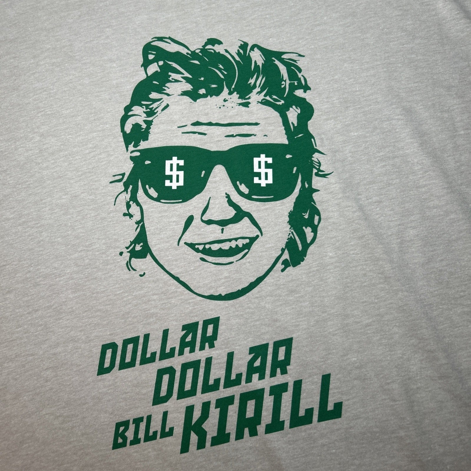 Minnesota Wild "Dollar Dollar Bill Kirill" #97 Kaprizov 3XL T-Shirts Sotastick