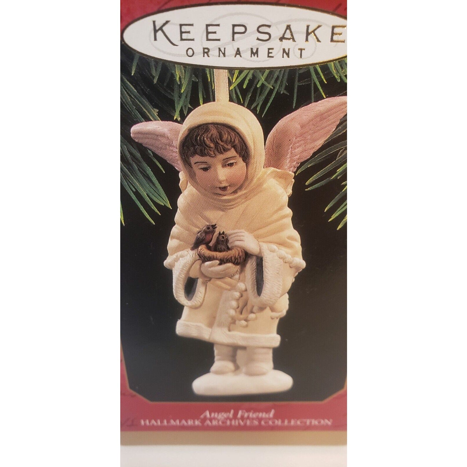 Hallmark Keepsake Christmas Ornament Angel Friend 1997 Archives Collection NOS