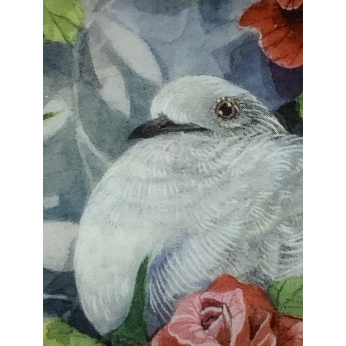 Franklin Mint Love Sonnet Theresa Politowicz Dove Collector Plate Porcelain