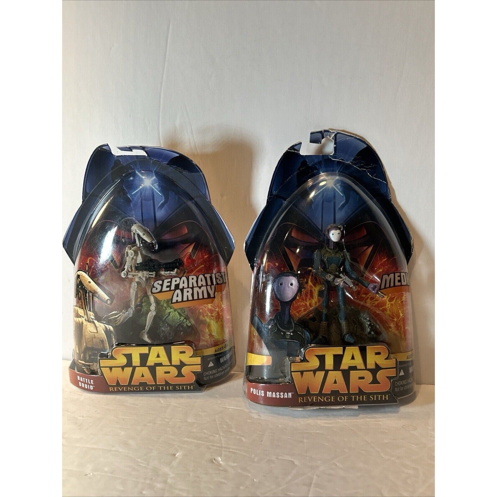 Star Wars Revenge of the Sith Medic Polis Massan and Battle Droid