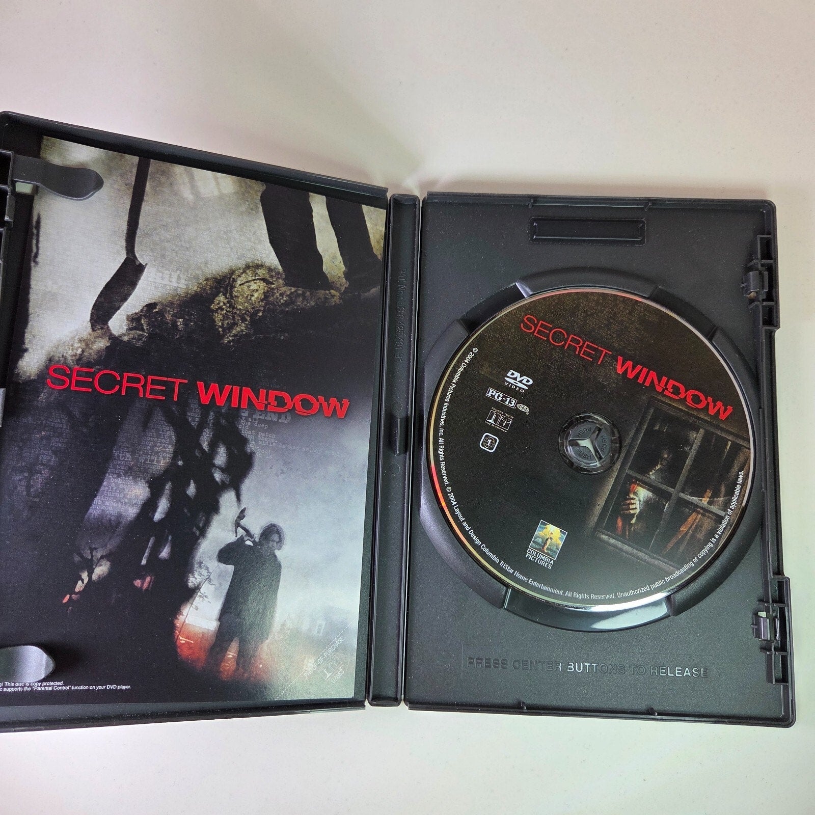 Secret Window DVD 2004 Johnny Depp