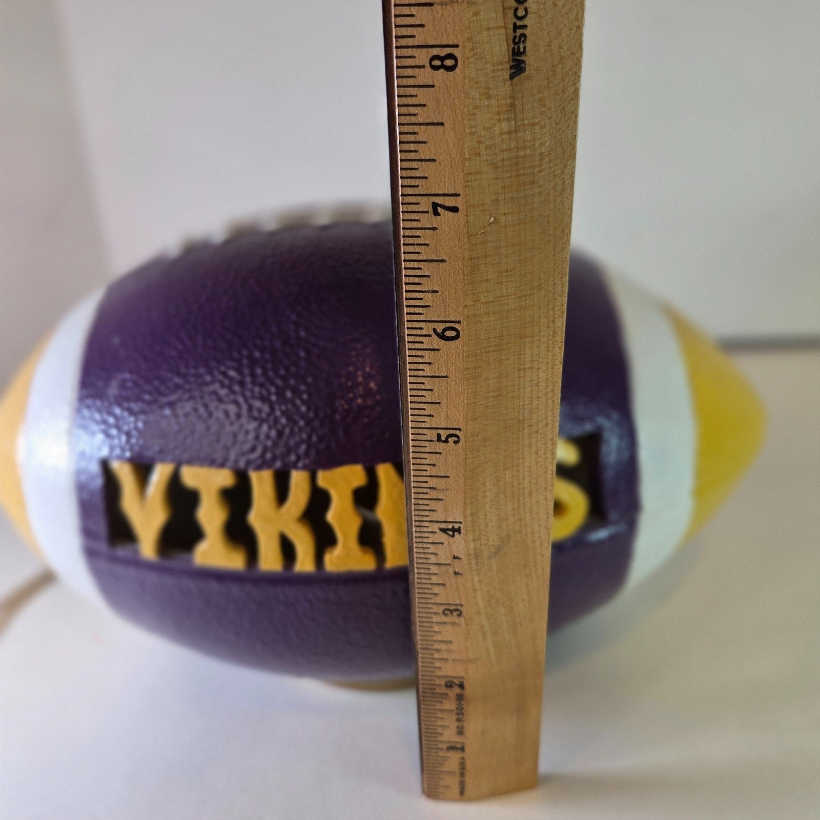 Minnesota Vikings Football Accent Lamp Light – Carved Logo – Plug-In